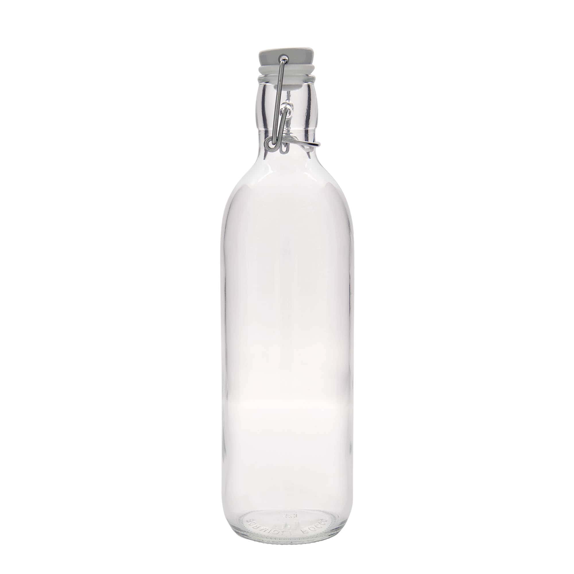 1.000 ml glasflaska 'Emilia', öppning: bygelstängning