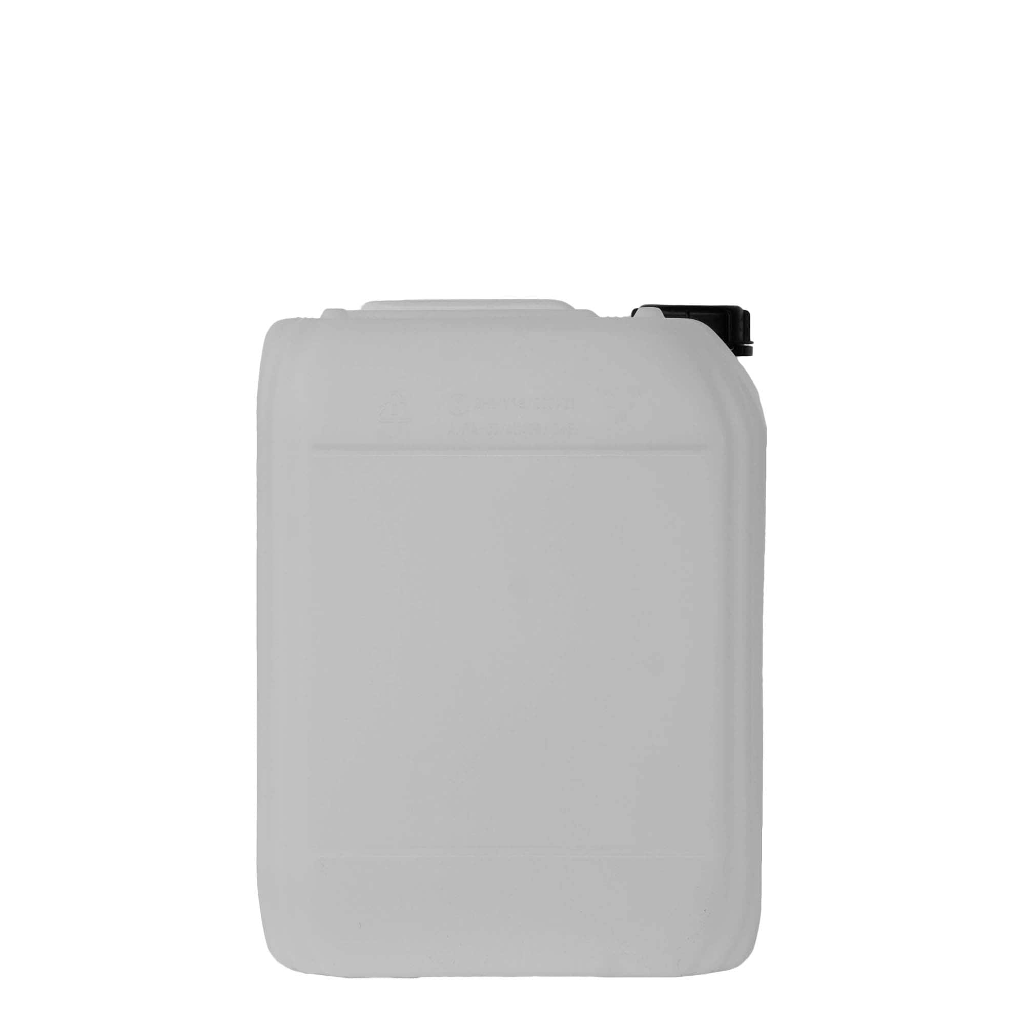20 l dunk, rektangulär, HDPE, natur, mynning: ND 60