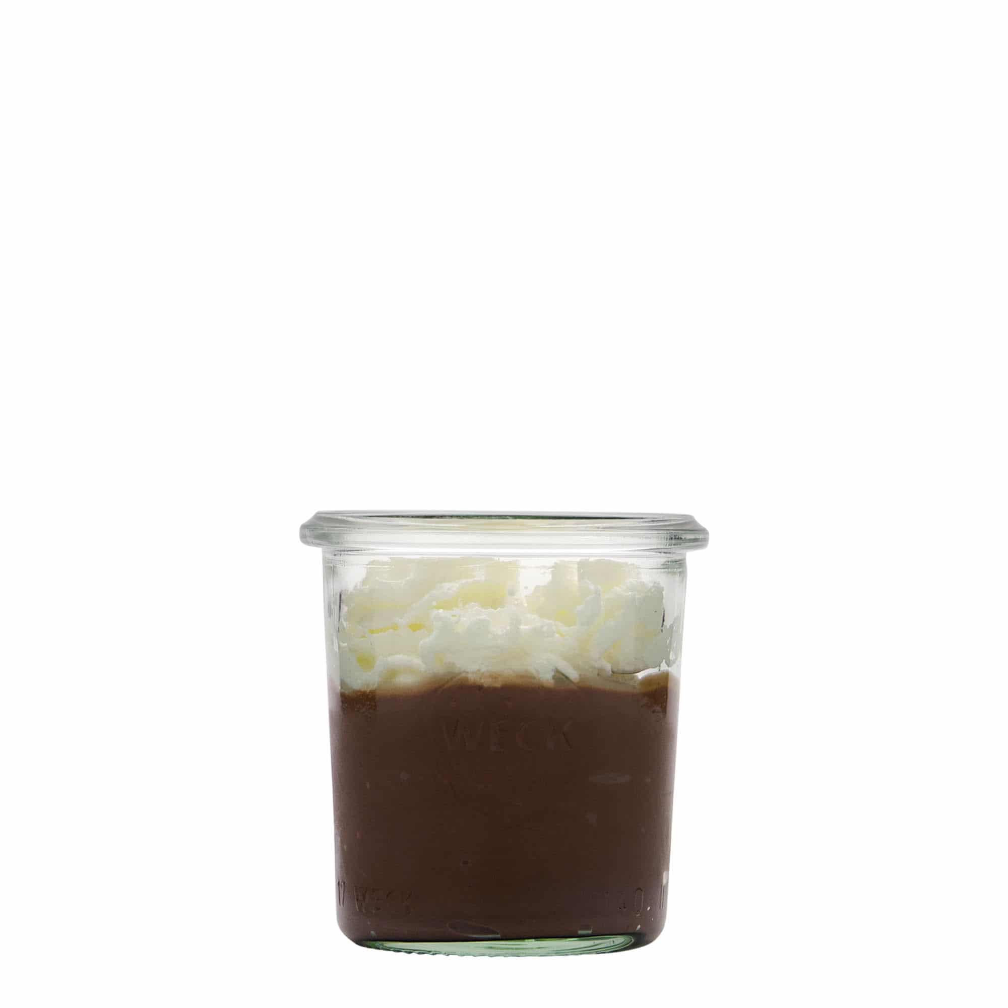140 ml WECK cylindrisk burk, mynning: rund kant