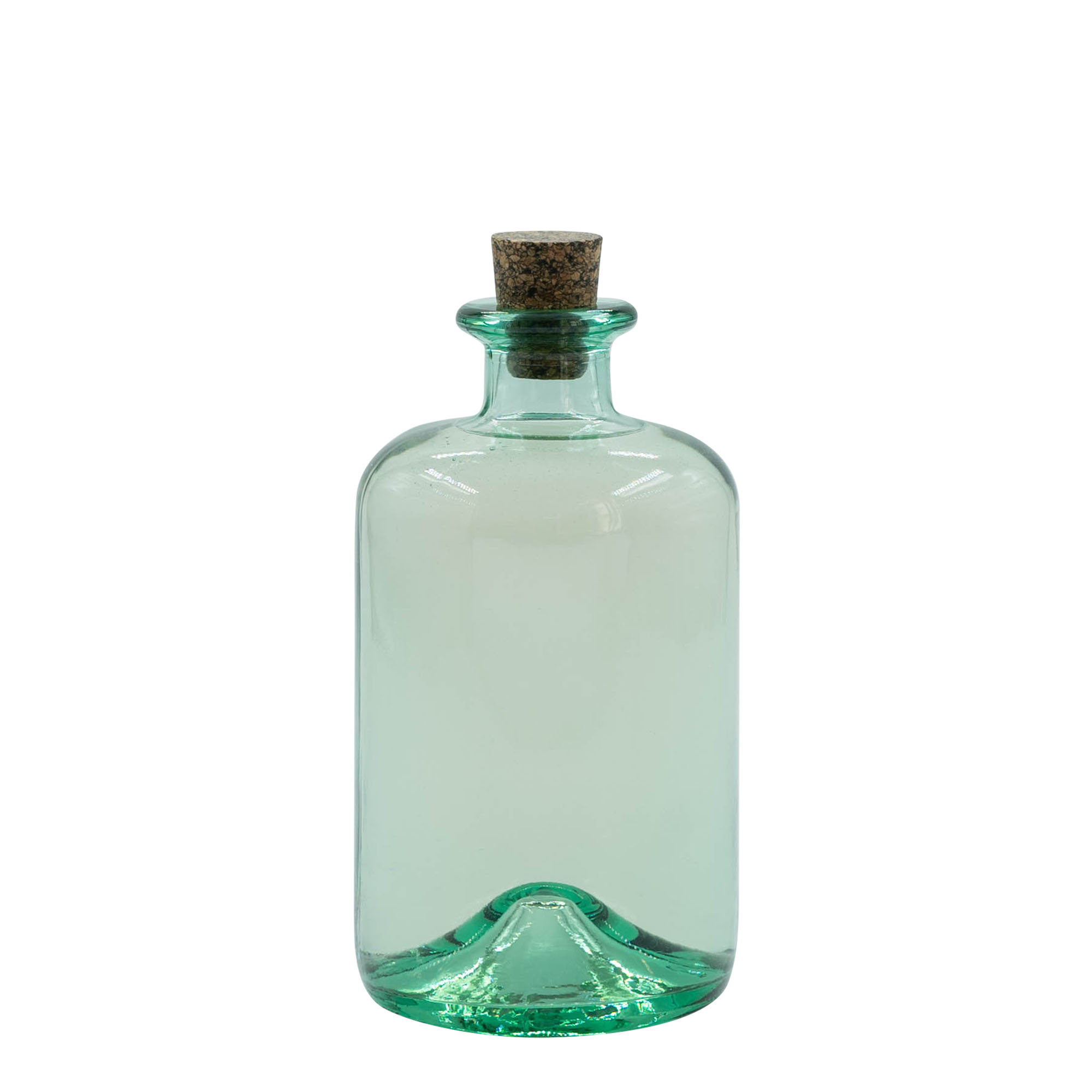 500 ml glasflaska 'Pharma', mynning: kork