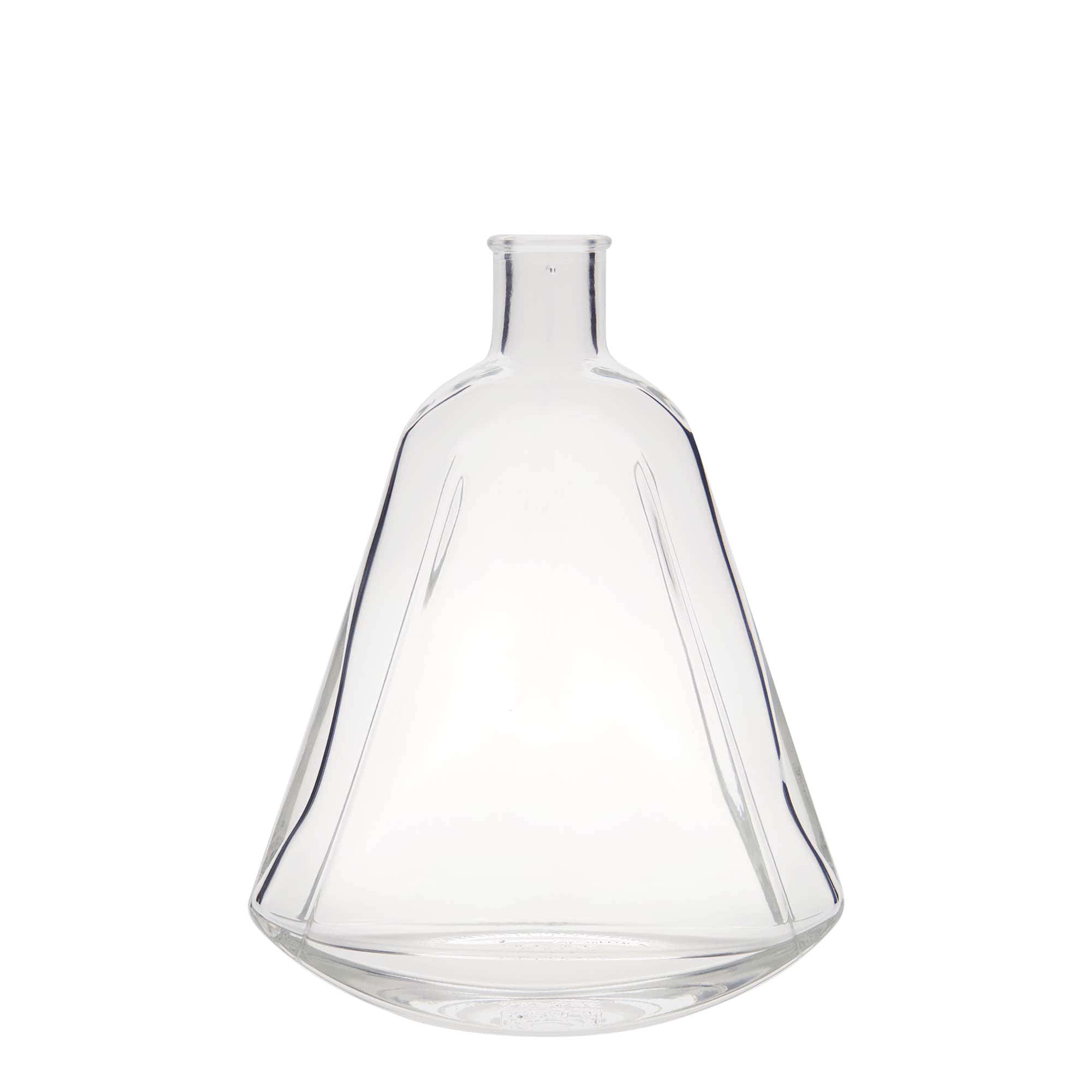 350 ml glasflaska 'Maurizio', oval, mynning: kork