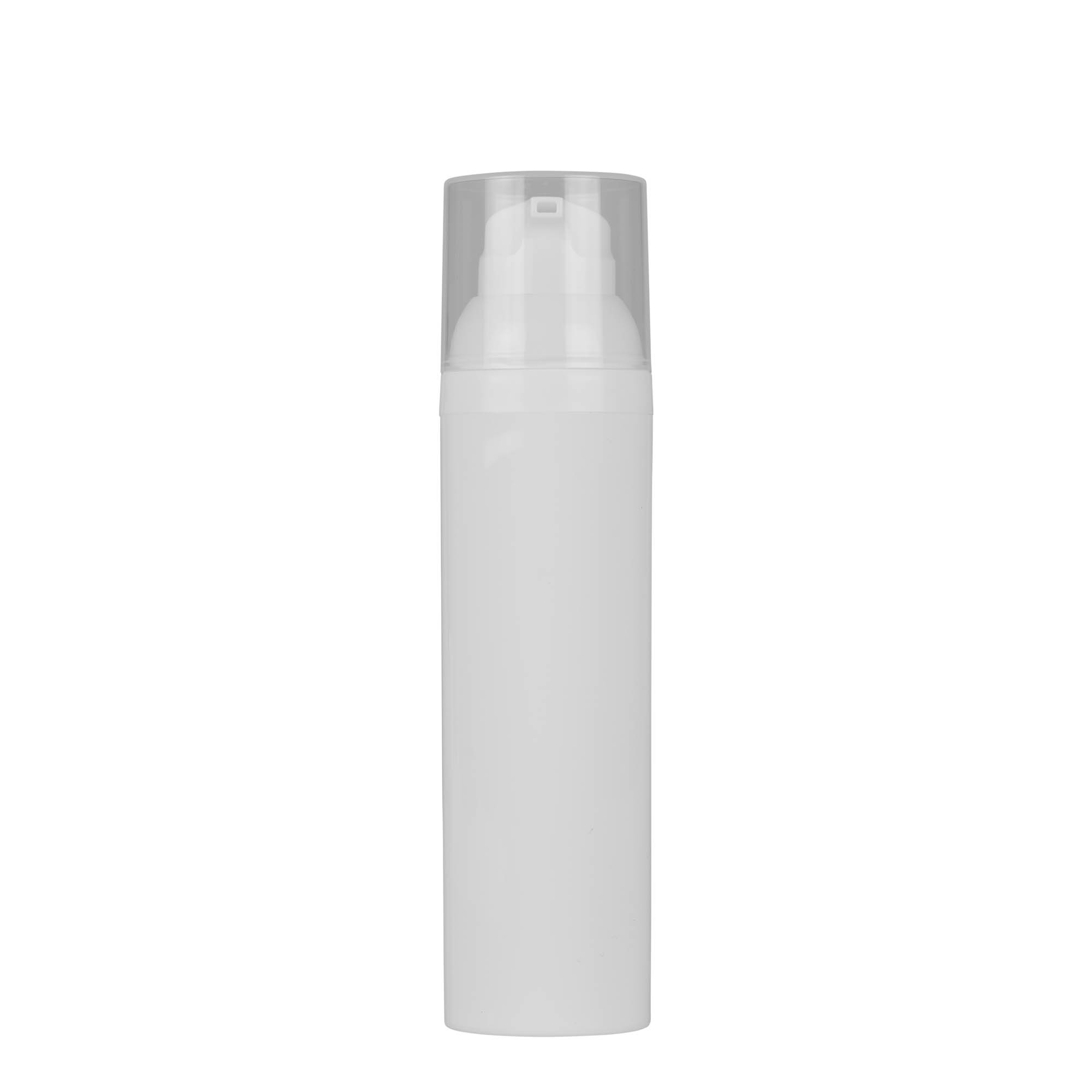 75 ml luftfri dispenser 'Mezzo', PP-plast, vit 75 ml luftfri dispenser 'Mezzo', PP-plast, vit