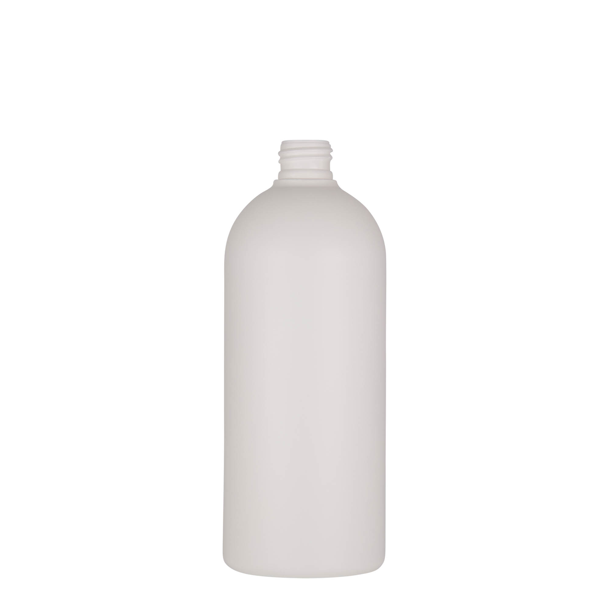 500 ml plastflaska 'Tuffy', HDPE, vit, öppning: 24/410