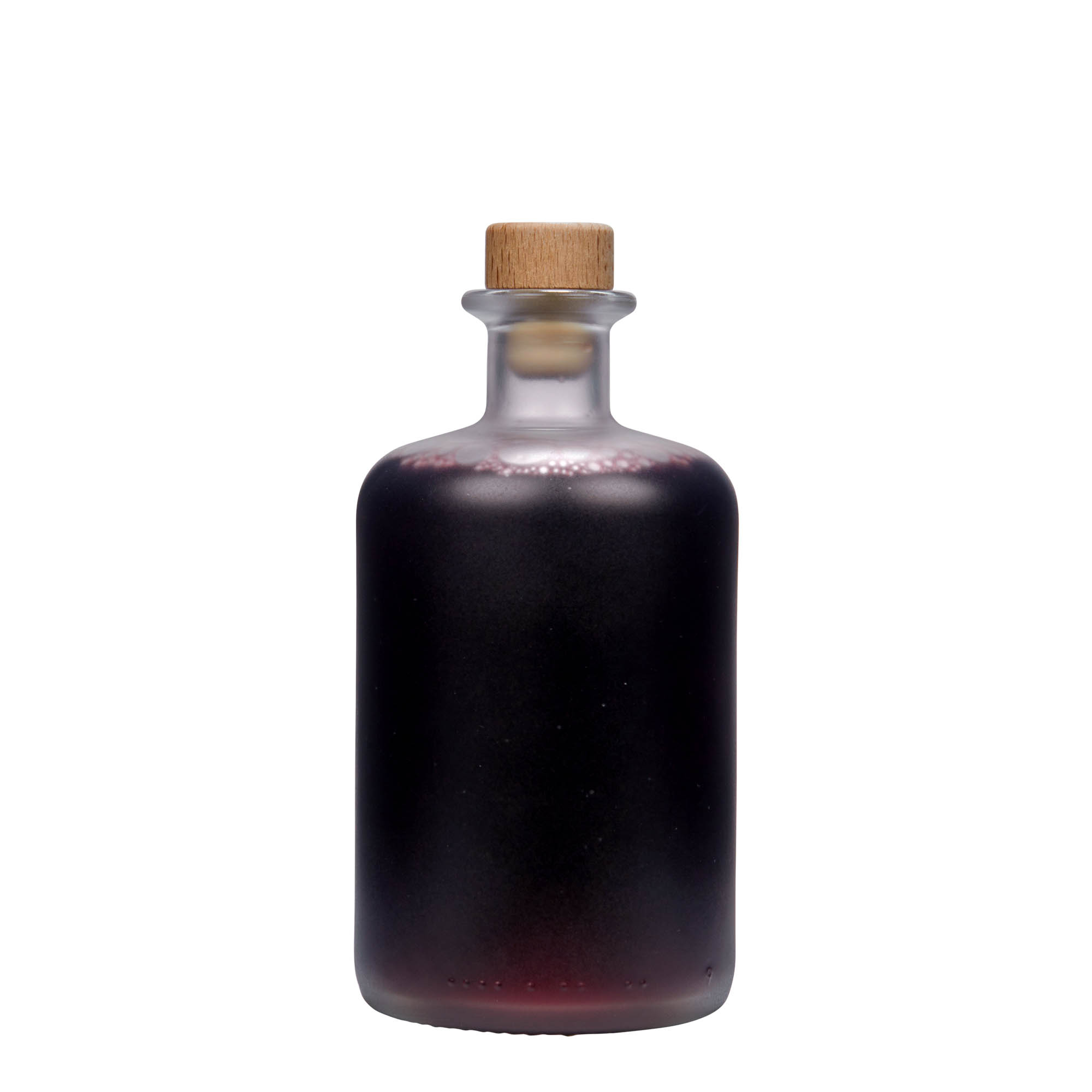 500 ml glasflaska apotekare, iskall, mynning: kork 500 ml glasflaska apotekare, iskall, mynning: kork