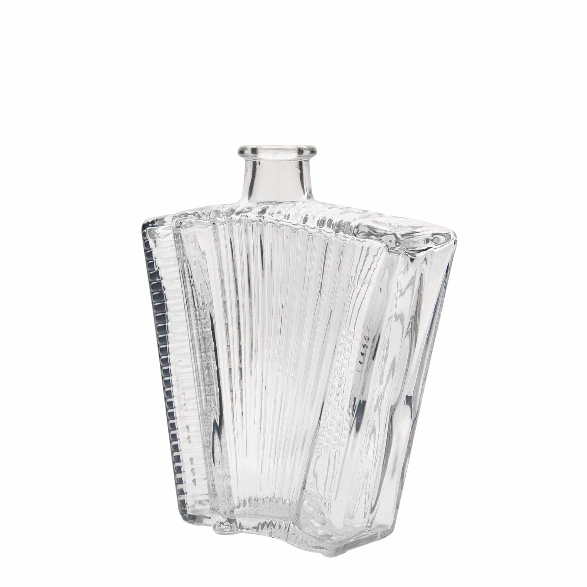 500 ml glasflaska 'Dragspel', mynning: kork