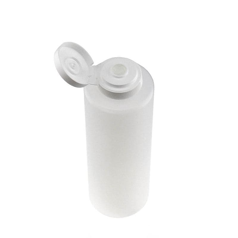 500 ml såsflaska, LDPE, natur, mynning: GPI 38/400
