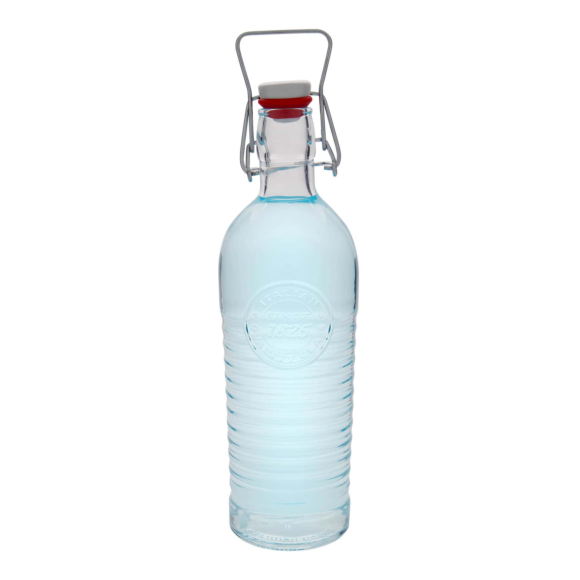 1 200 ml glasflaska 'Officina 1825', öppning: bygelkork 1 200 ml glasflaska 'Officina 1825', öppning: bygelkork
