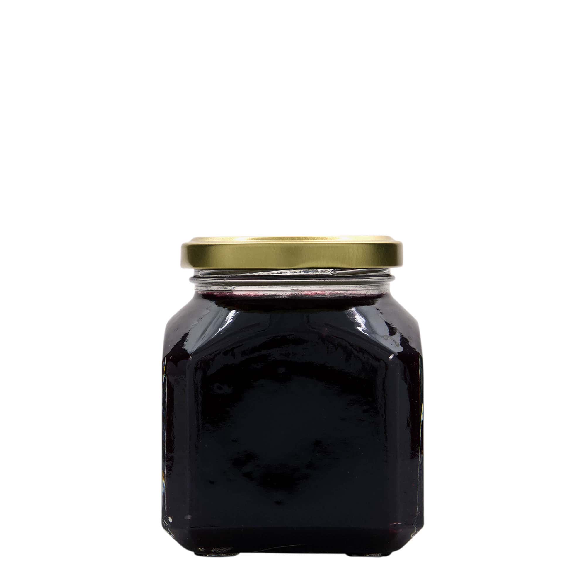 314 ml fyrkantigt glas 'Mailand', öppning: Twist-Off (TO 63)