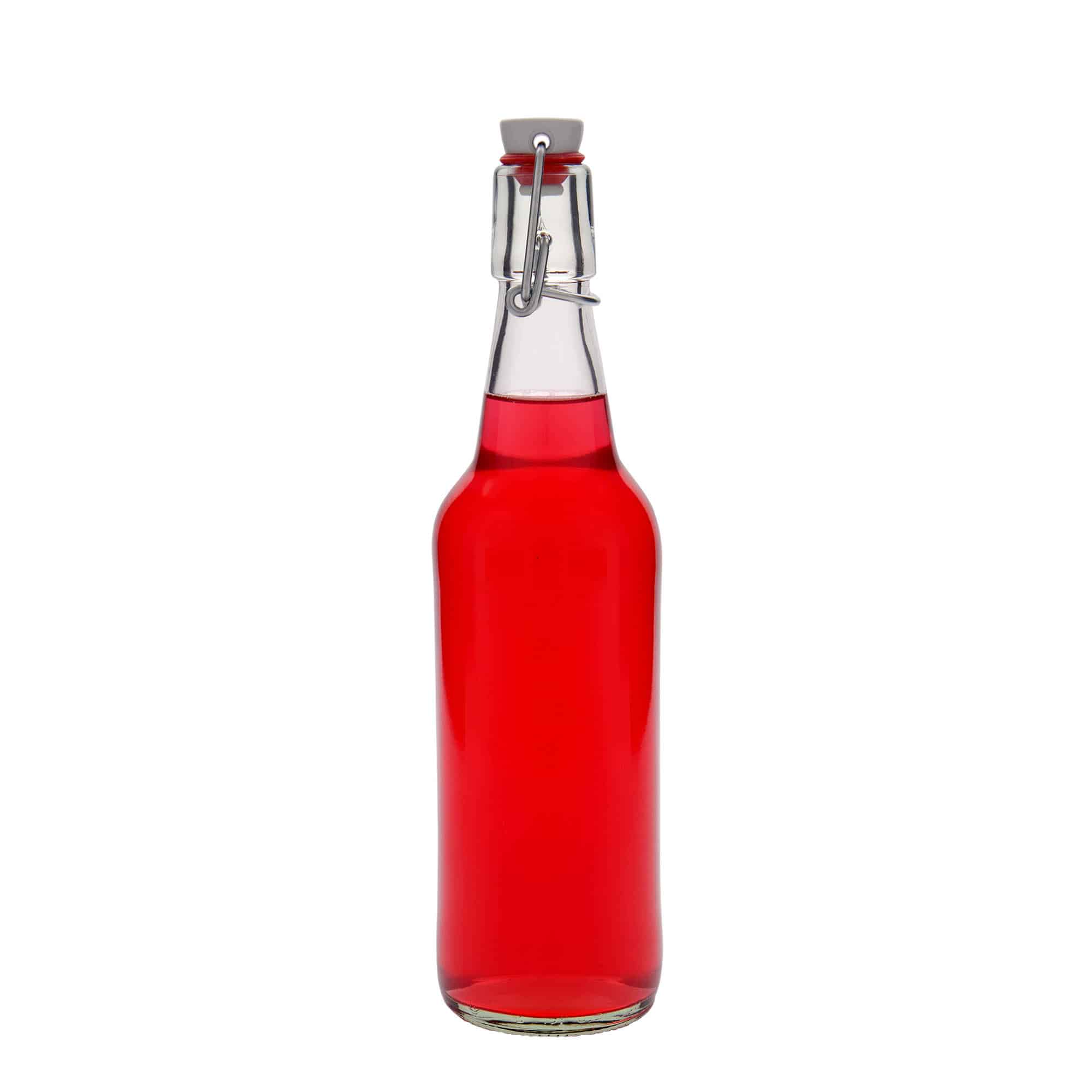 500 ml ölflaska, glas, öppning: patentkork