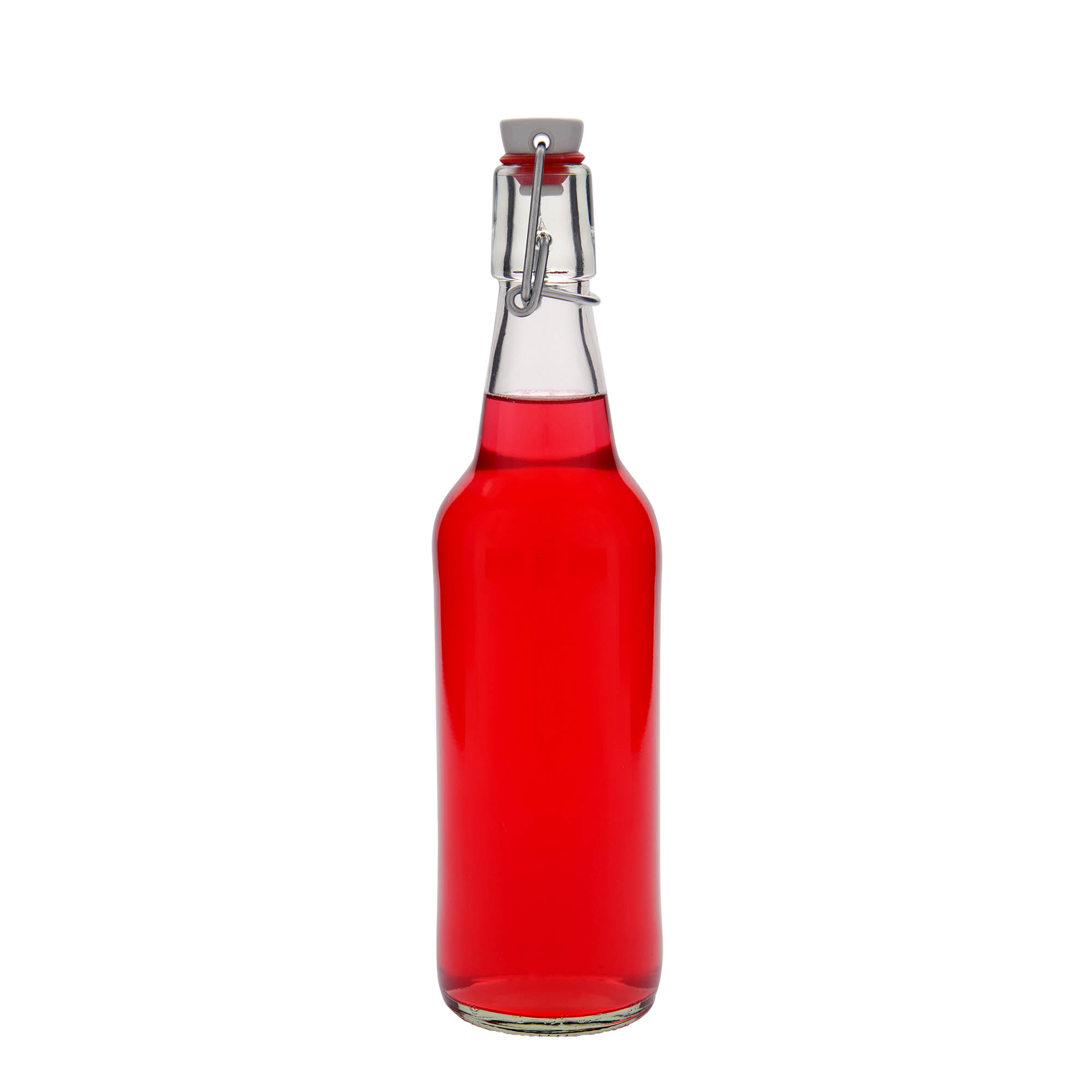 500 ml ölflaska, glas, öppning: patentkork