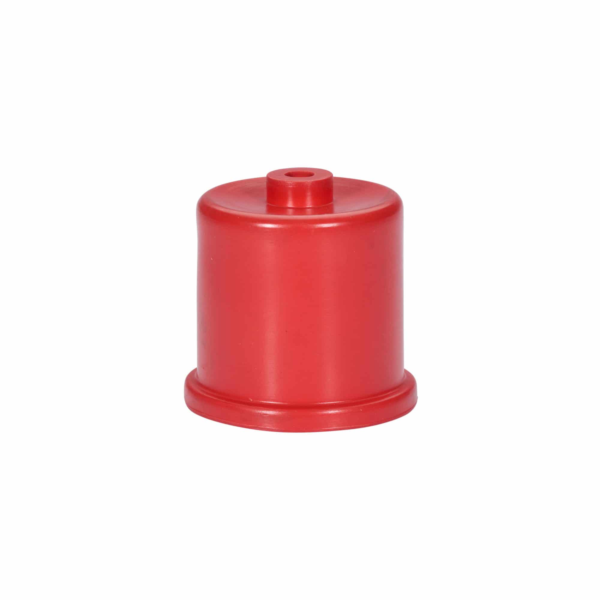 Jäslock typ 4a, gummi, rött Jäslock typ 4a, gummi, rött