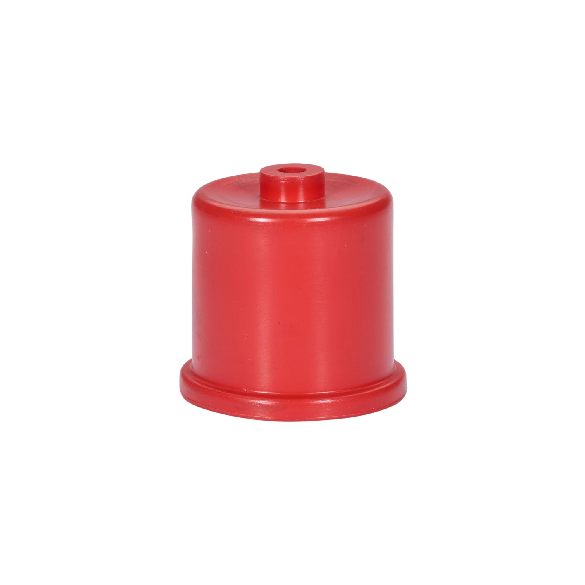Jäslock typ 4a, gummi, röd