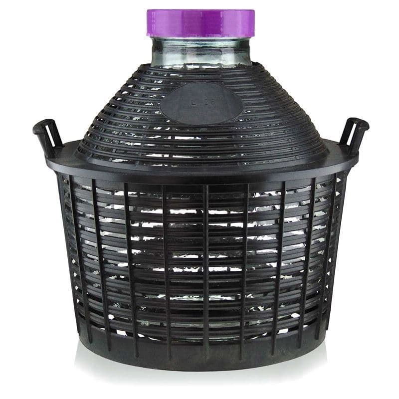 25 l ballongflaska bred hals, glas, mynning: skruvkapsel 25 l ballongflaska bred hals, glas, mynning: skruvkapsel