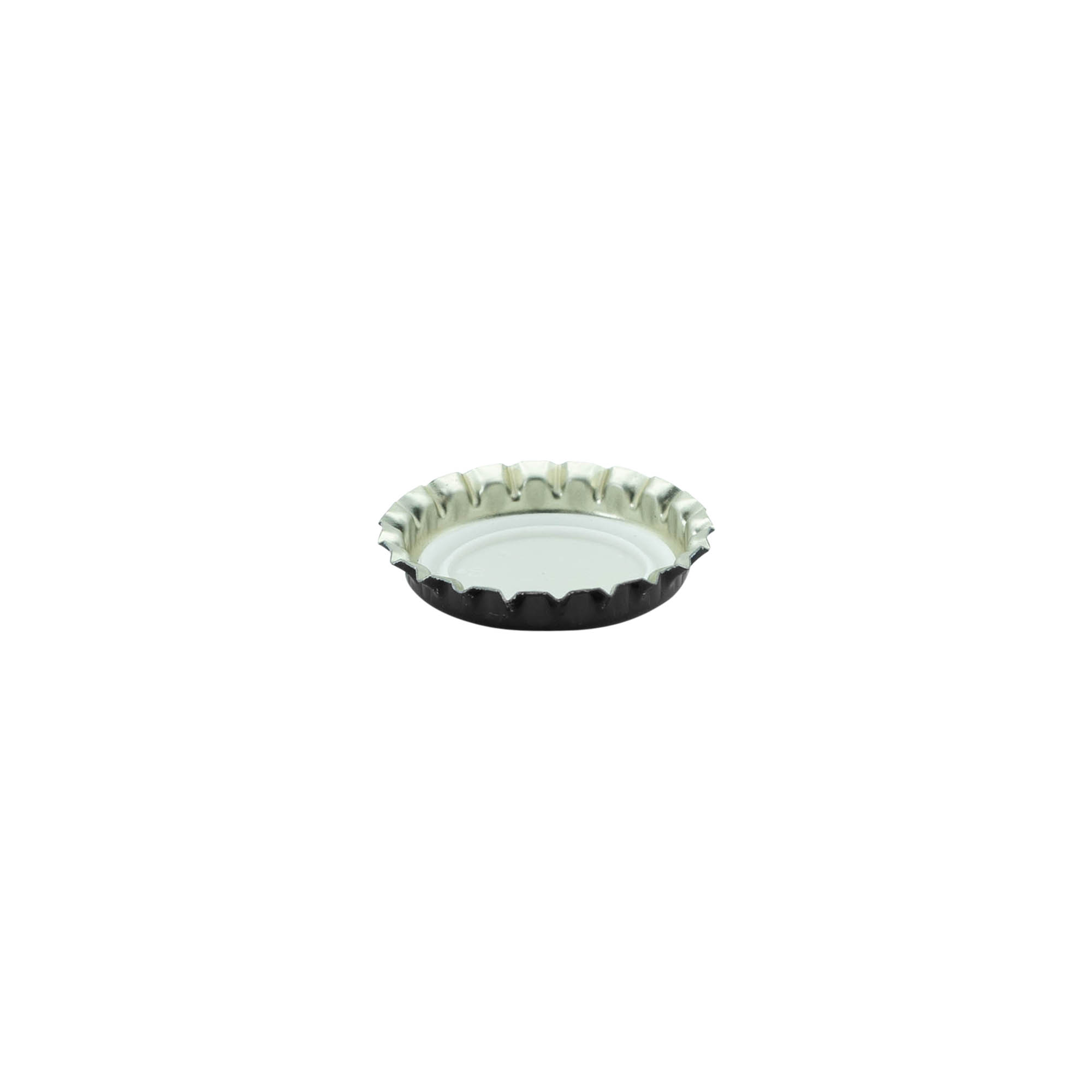 Kapsylen 26 mm, metall, svart Kapsylen 26 mm, metall, svart