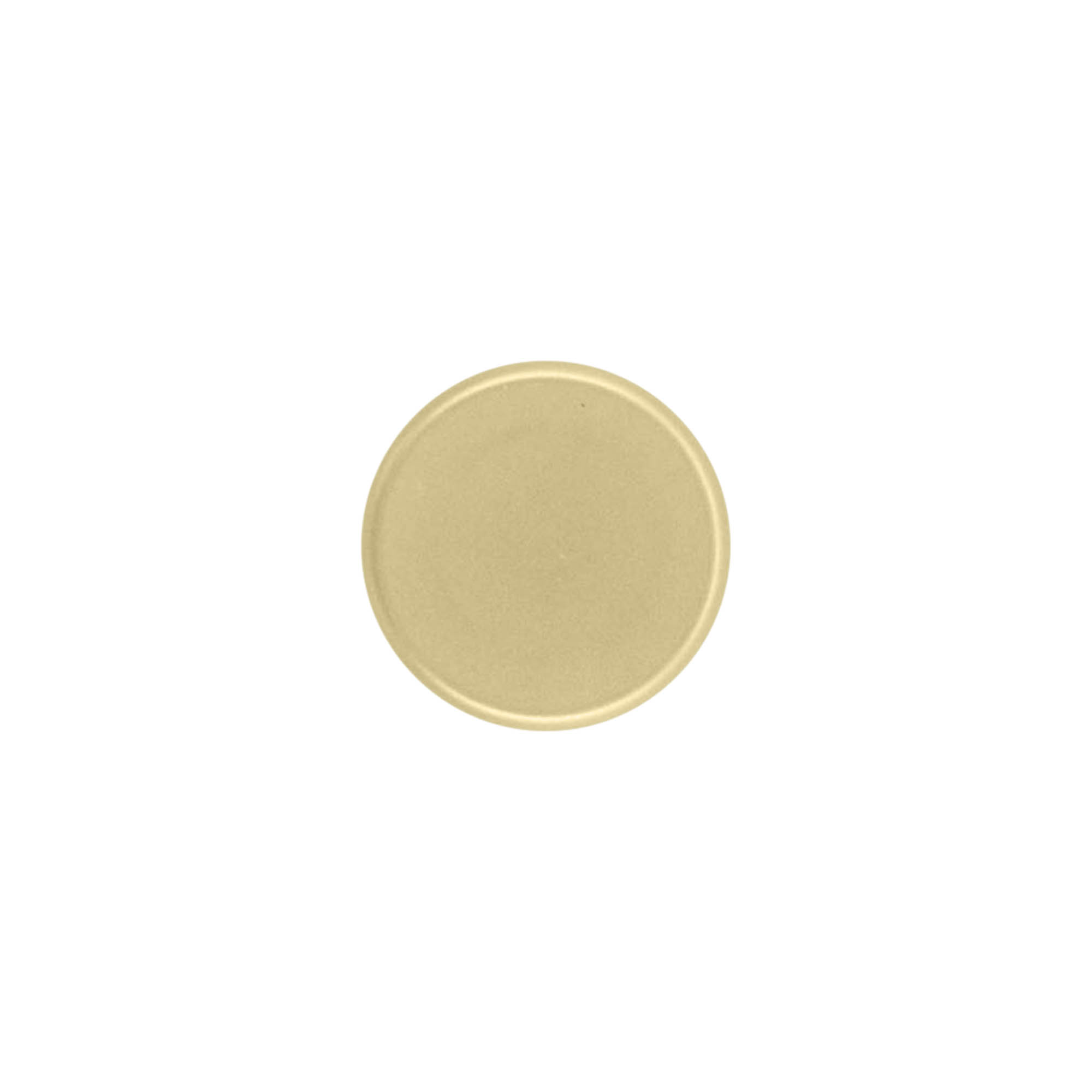 Handtagskork 19 mm, plast, guld, för mynning: kork Handtagskork 19 mm, plast, guld, för mynning: kork