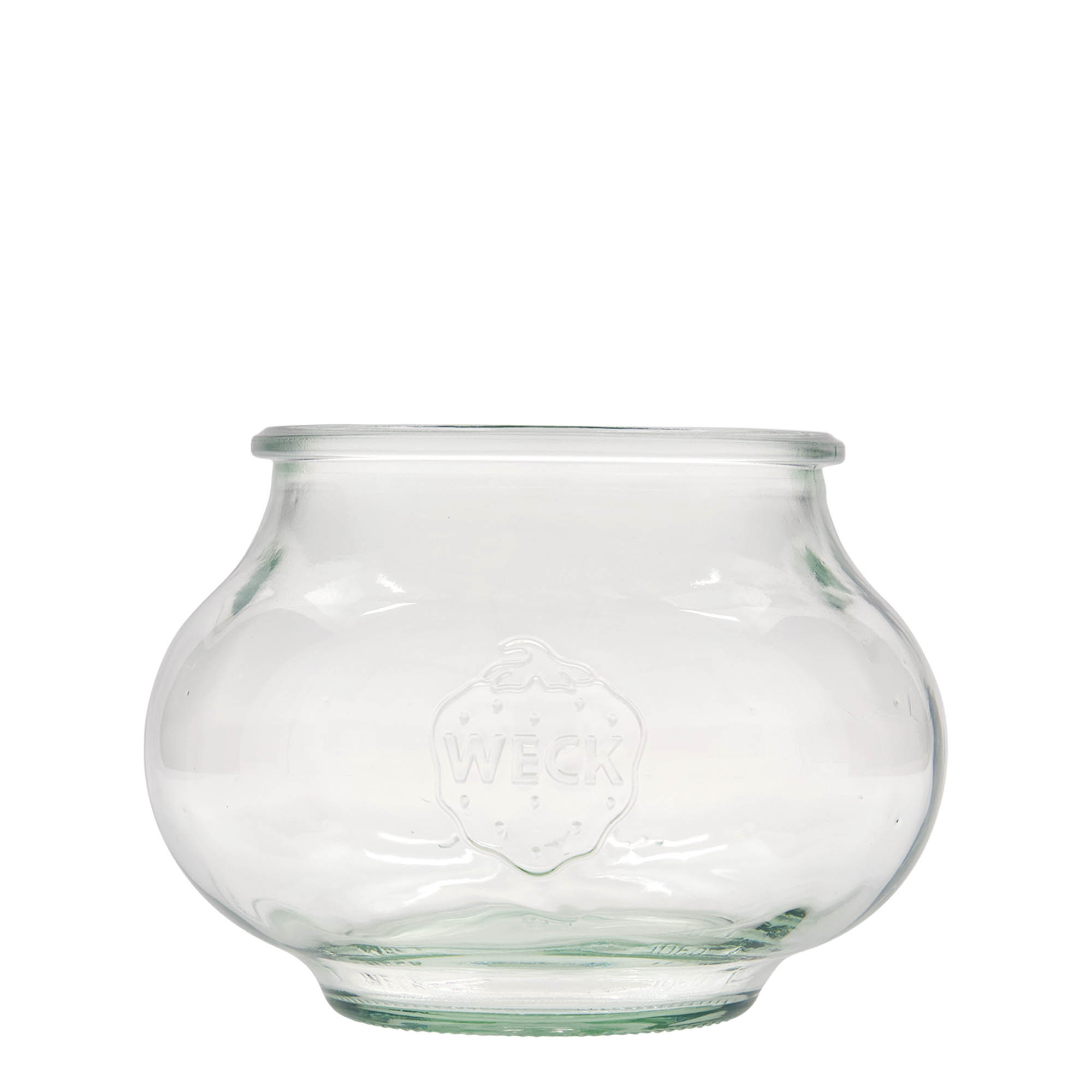 1,062 ml WECK-smyckesglas, öppning: rund kant 1,062 ml WECK-smyckesglas, öppning: rund kant