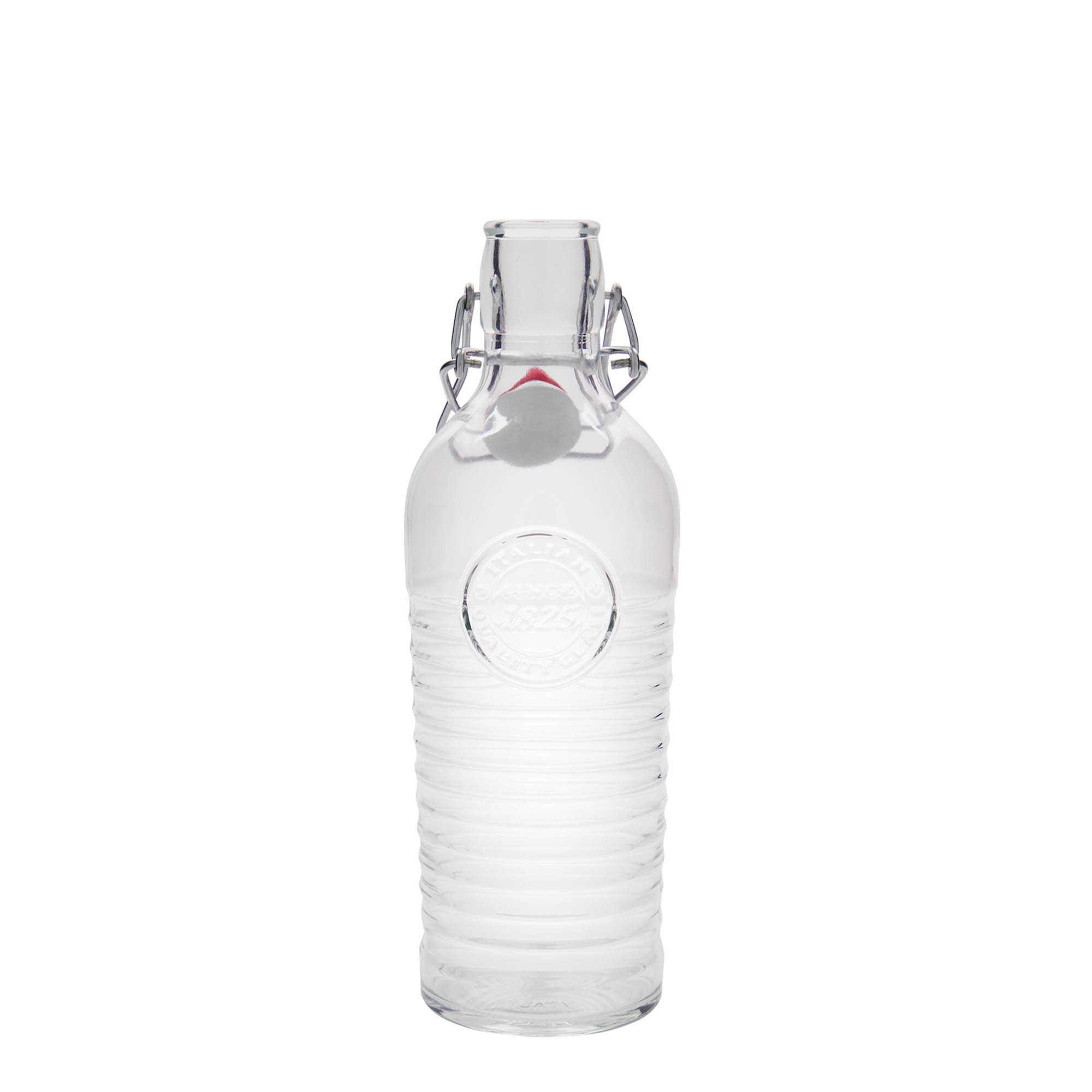 750 ml glasflaska 'Officina 1825', öppning: bygelkork