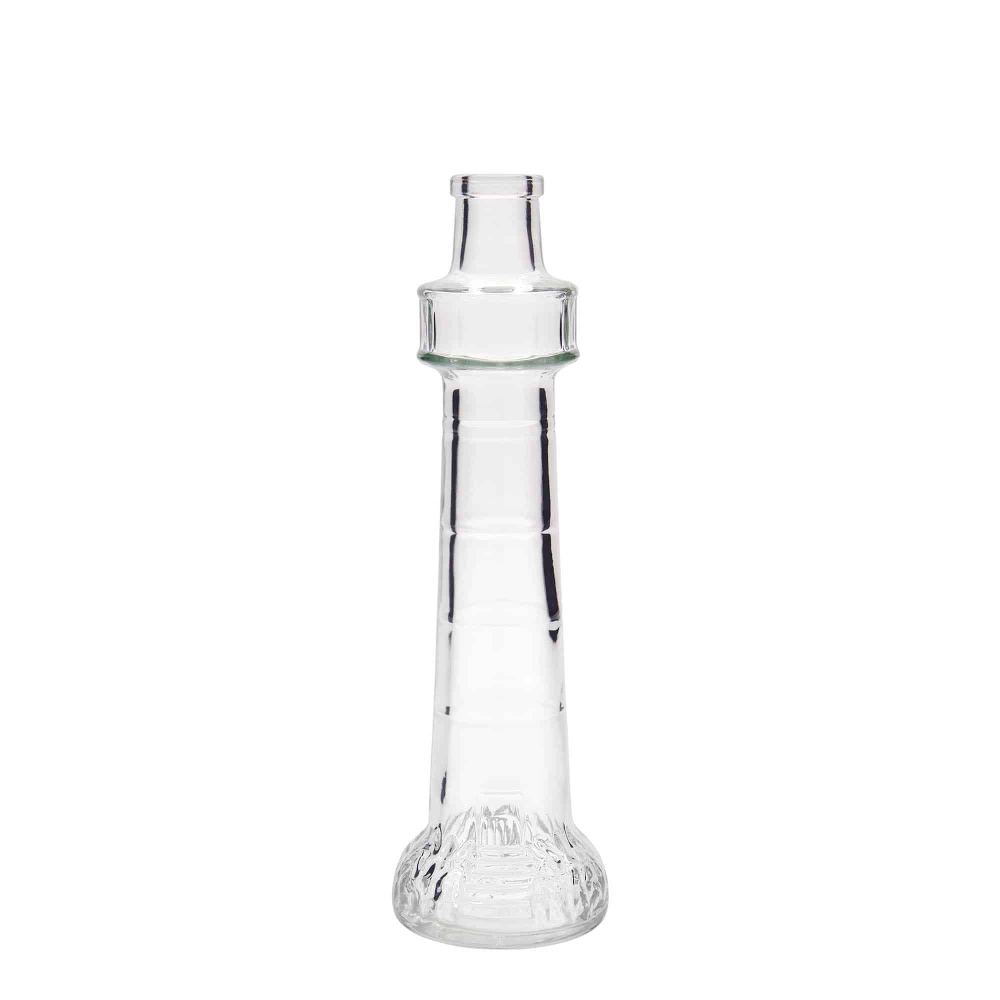 200 ml glasflaska 'Leuchtturm', mynning: kork