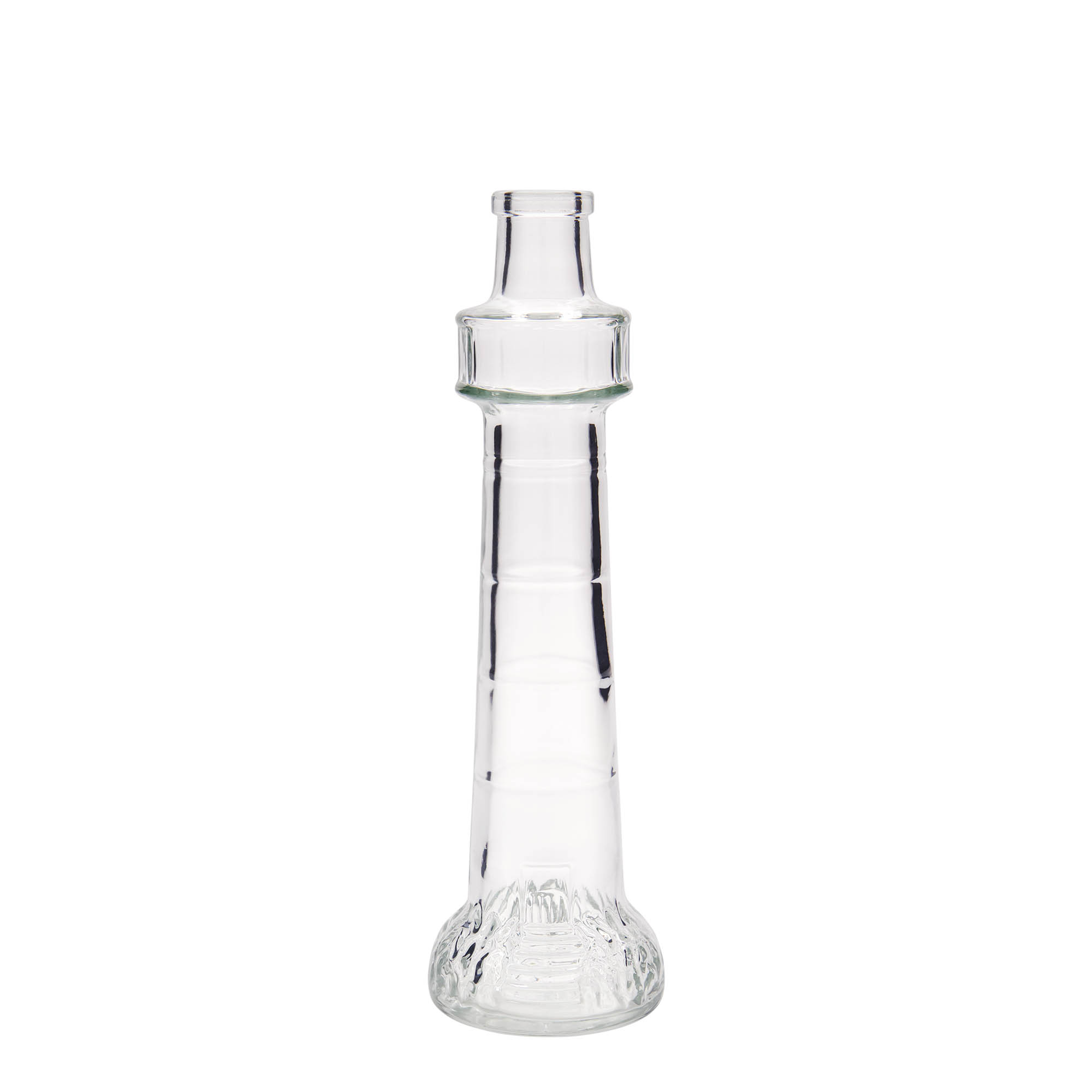 200 ml glasflaska 'Leuchtturm', mynning: kork