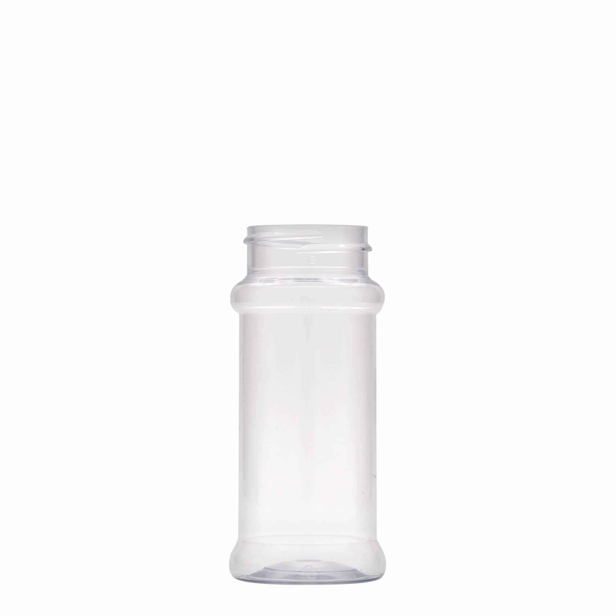 100 ml PET-kryddburk, plast, mynning: GPI 38/400