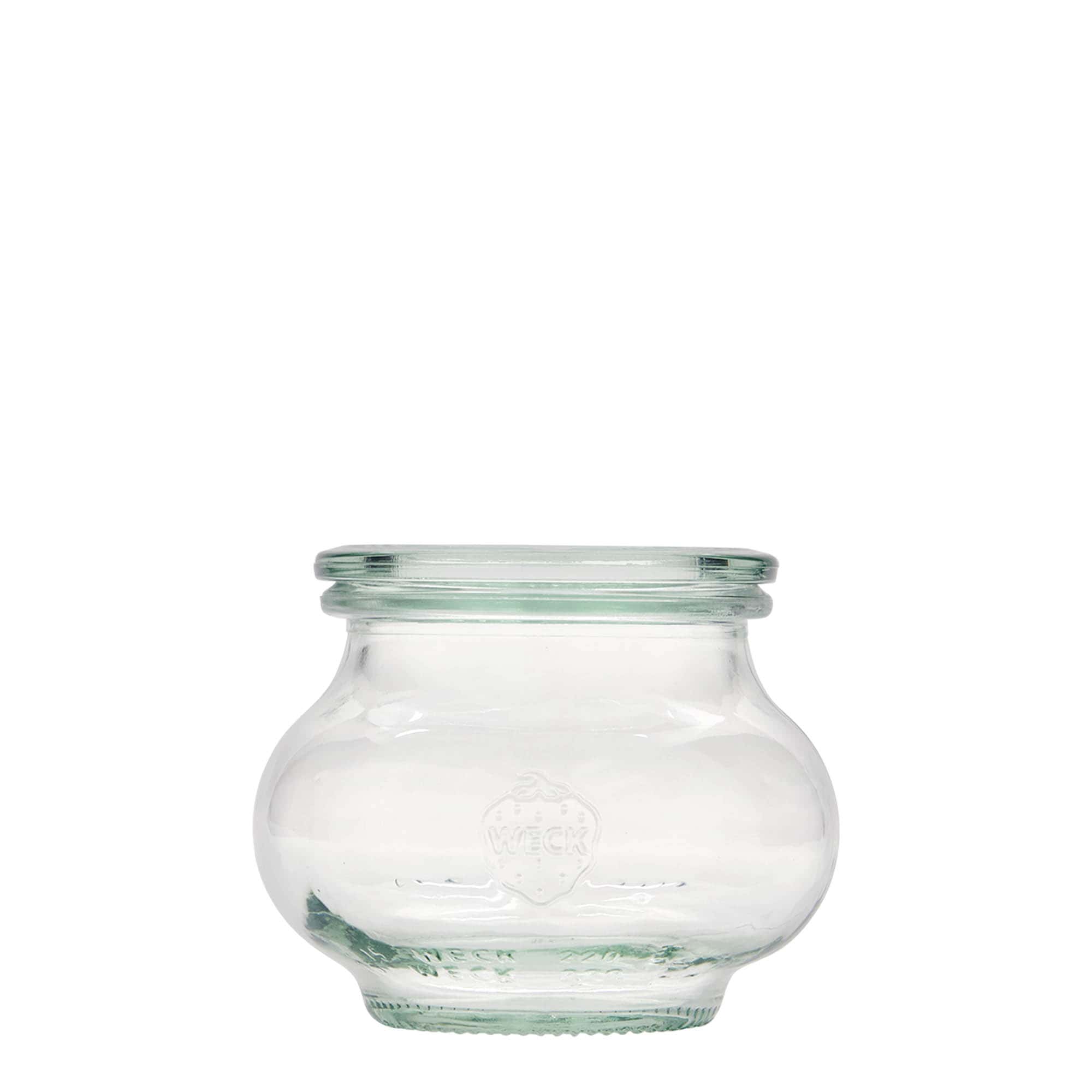 6x 220 ml WECK-smyckesglas med glaslock RR 60