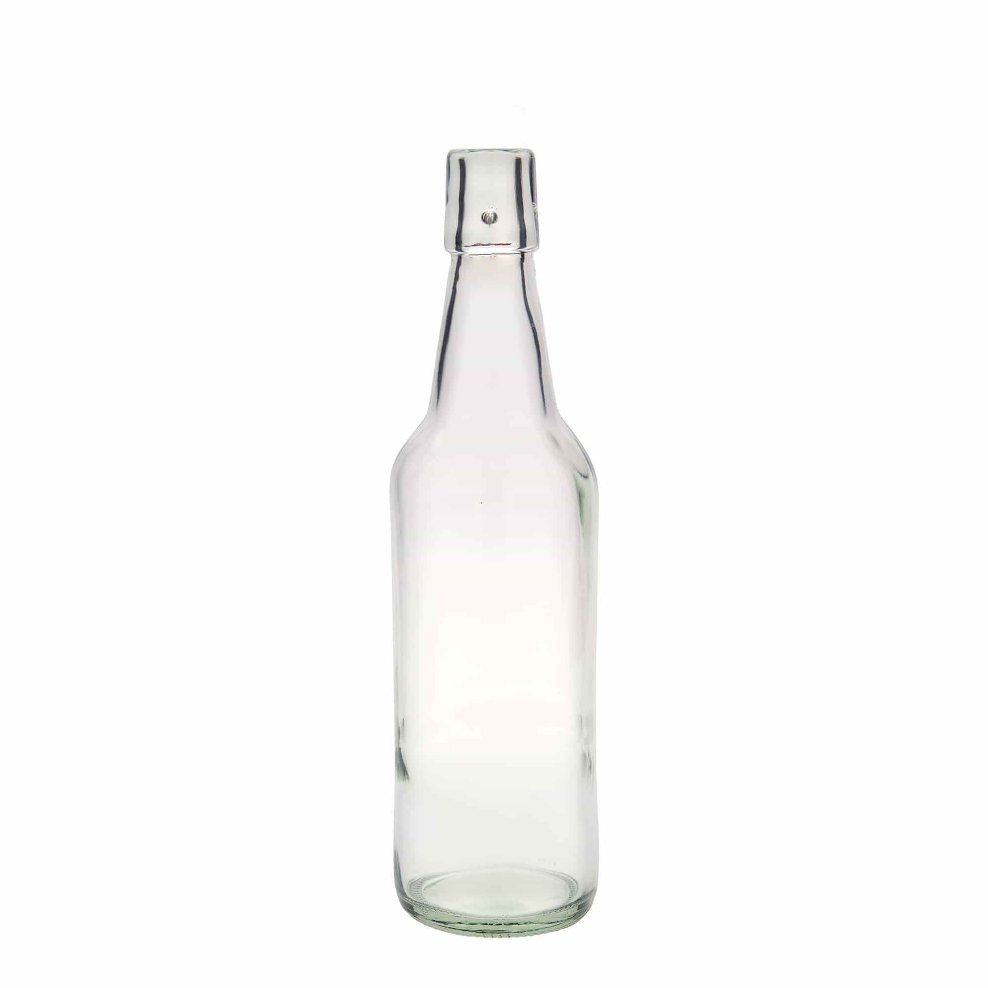 500 ml ölflaska, glas, öppning: patentkork