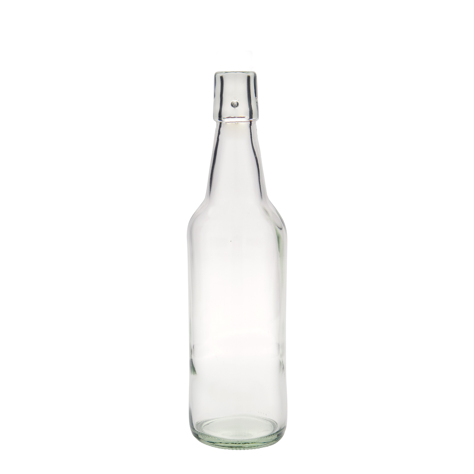 500 ml ölflaska, glas, öppning: patentkork