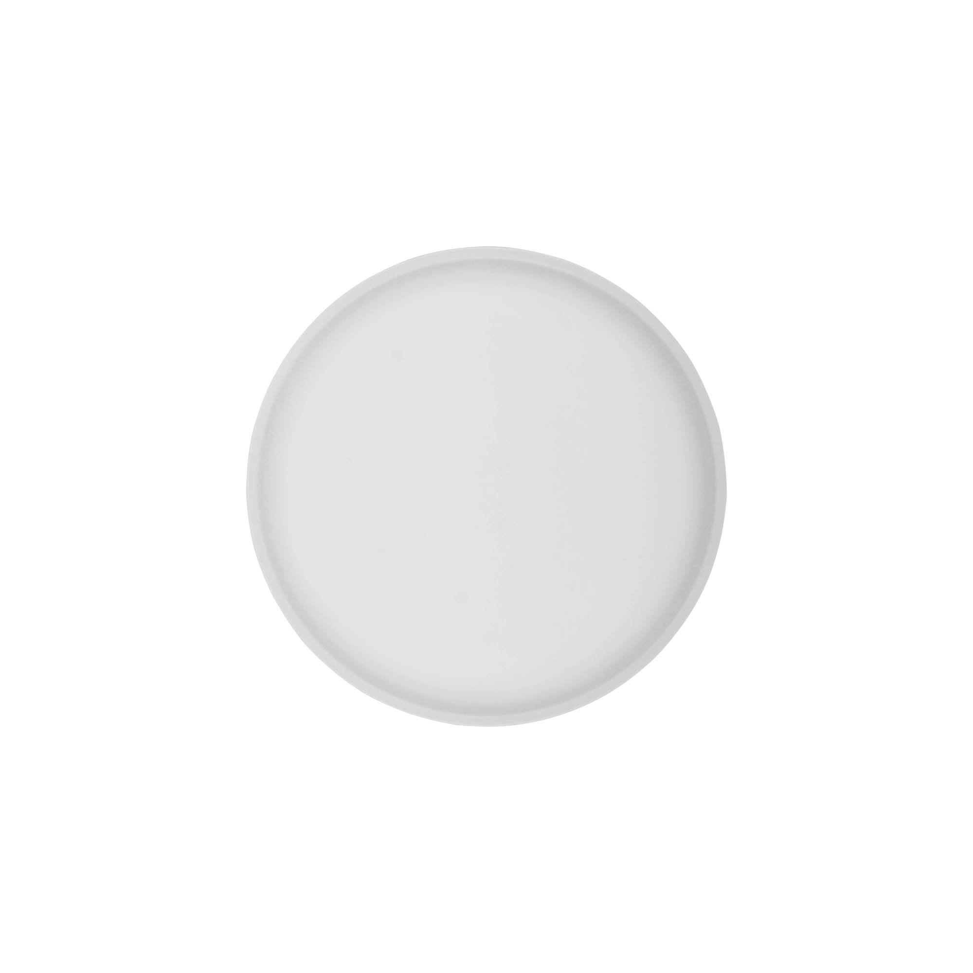 Skruvkapsel 'Clear/Platin Edition', PP-plast, vit, för mynning: 70/2P