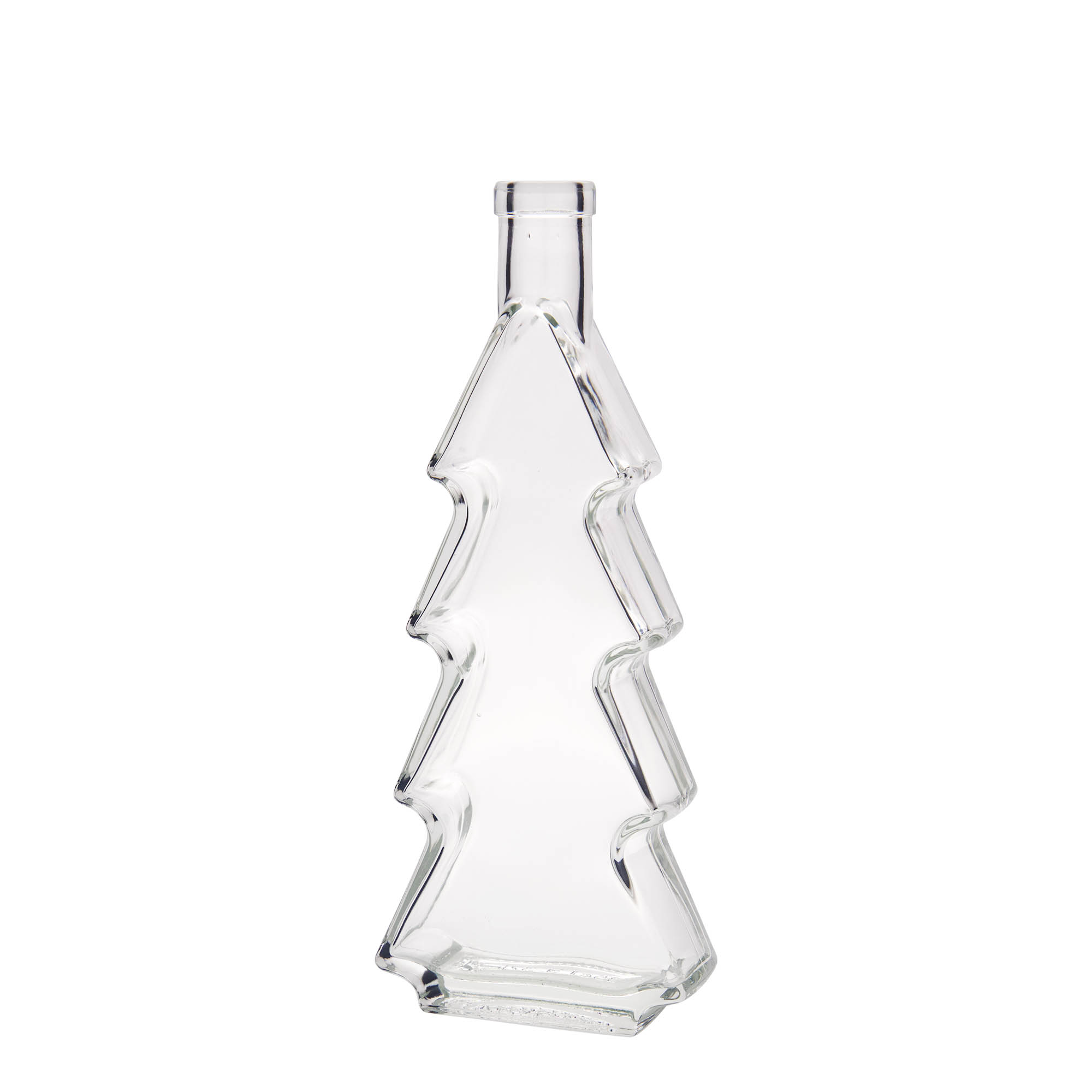 350 ml glasflaska 'Julgran', öppning: kork
