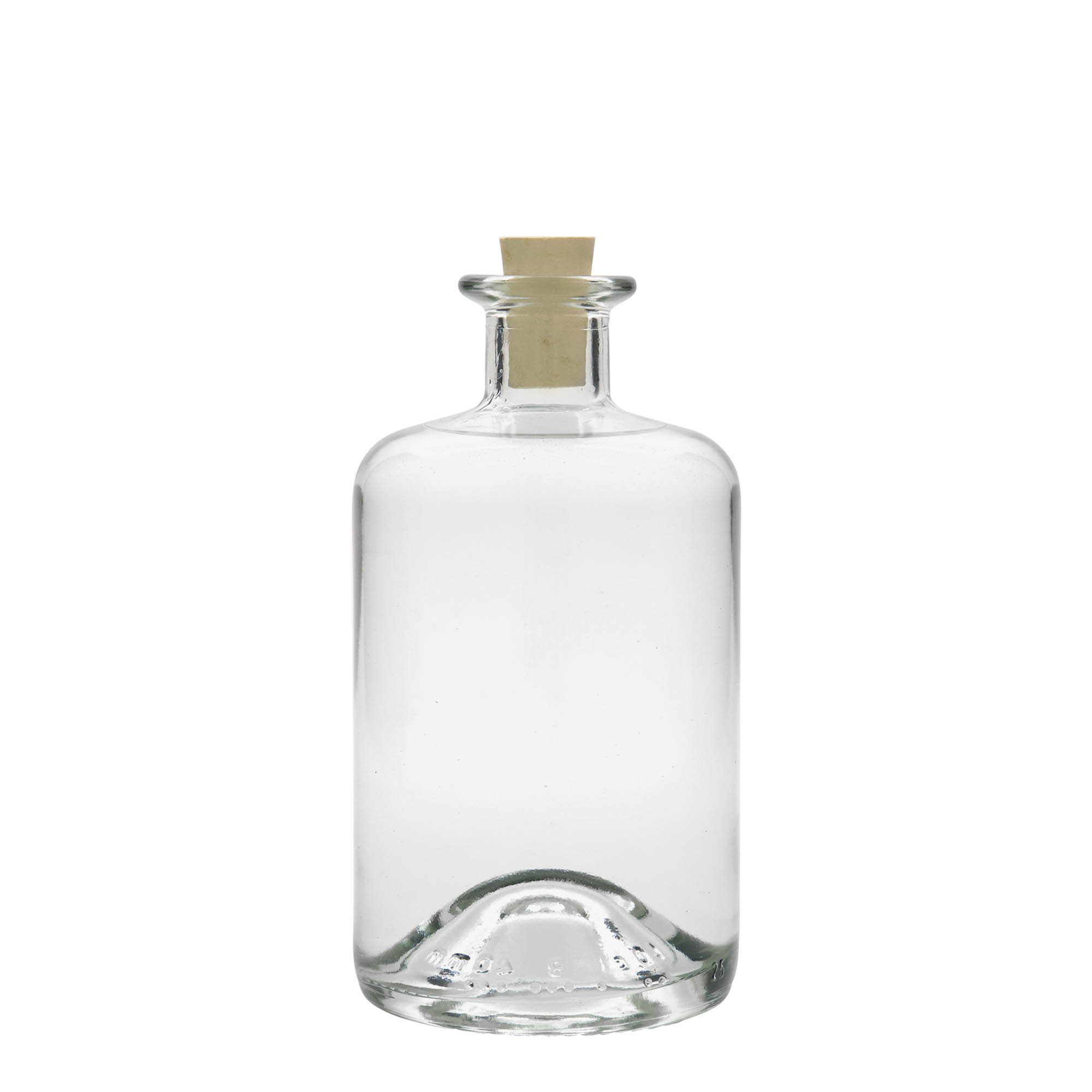 500 ml glasflaska apotekare, öppning: kork 500 ml glasflaska apotekare, öppning: kork