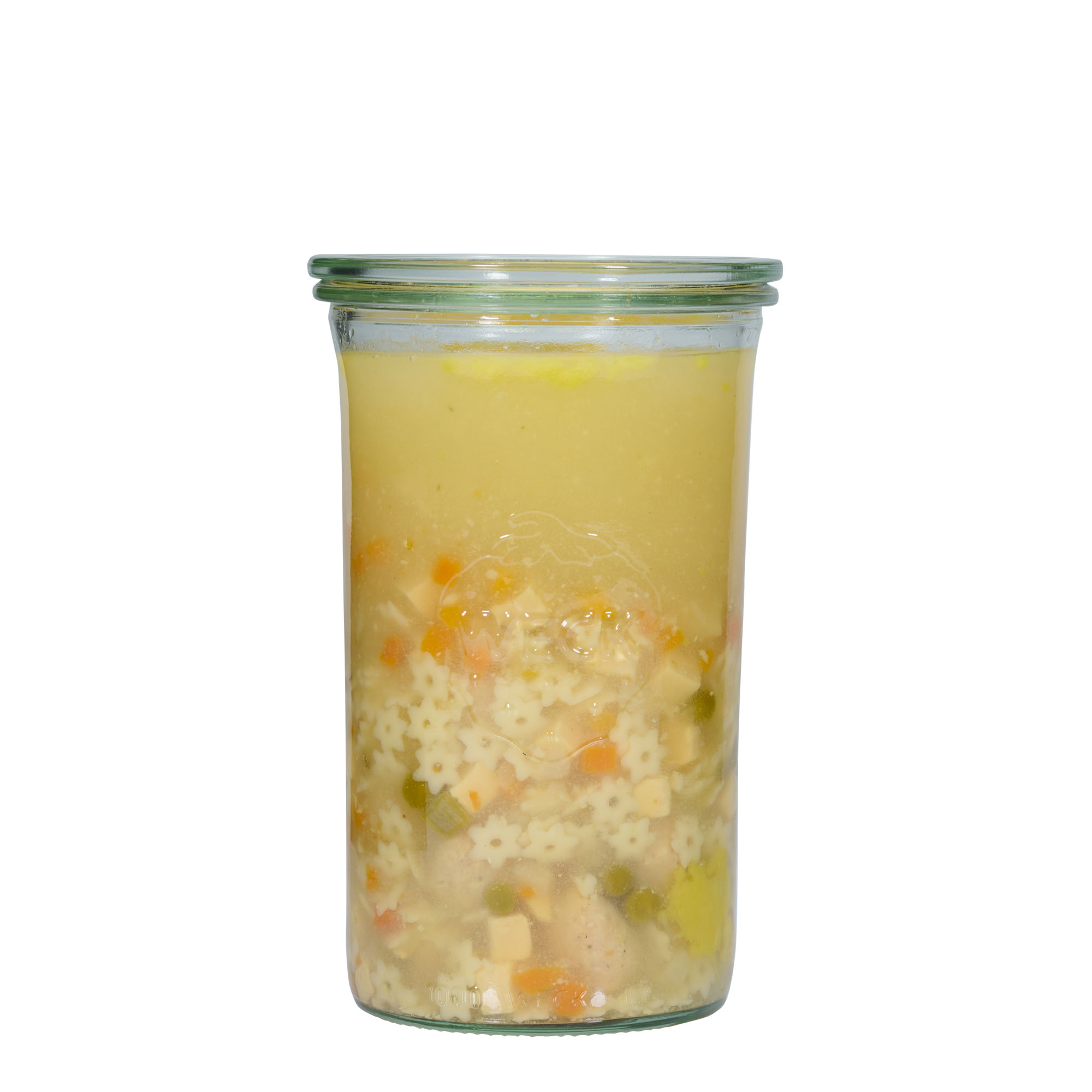 1.000 ml WECK-sturzglas #, mynning: rundrand