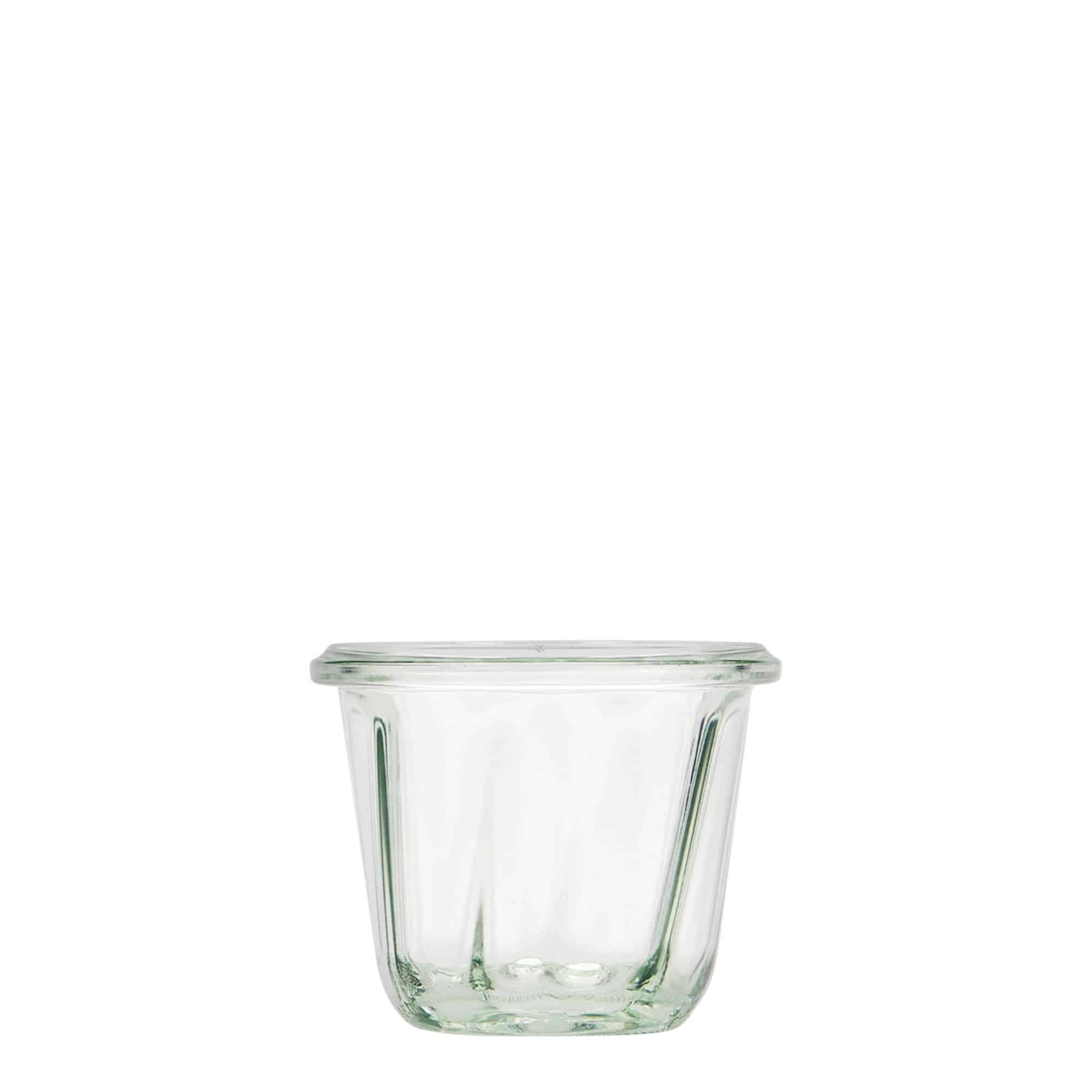 80 ml WECK-sockerkaksglas, mynning: rund kant 80 ml WECK-sockerkaksglas, mynning: rund kant