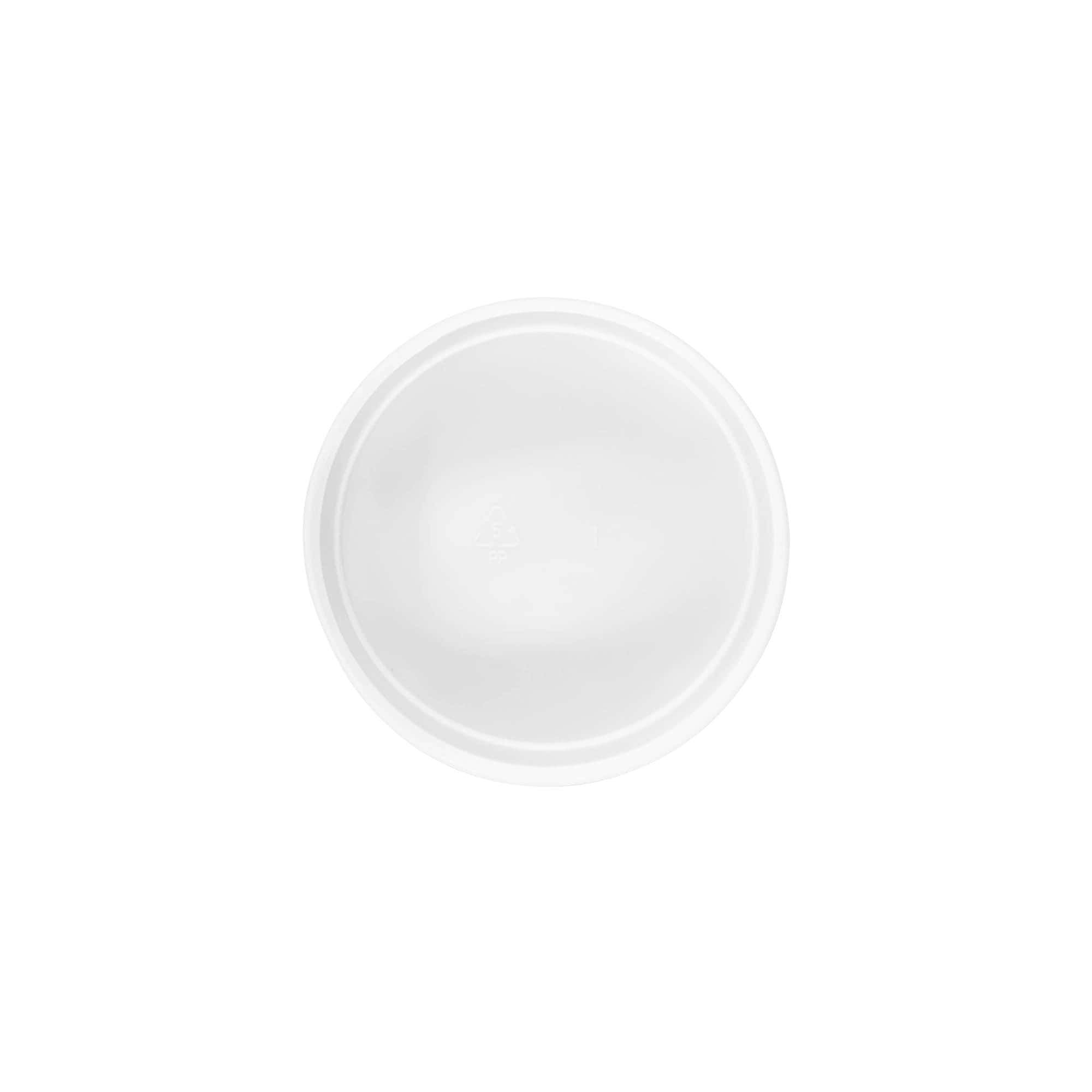 Skruvlock, PP-plast, vitt, för mynning: 70/400 Skruvlock, PP-plast, vitt, för mynning: 70/400