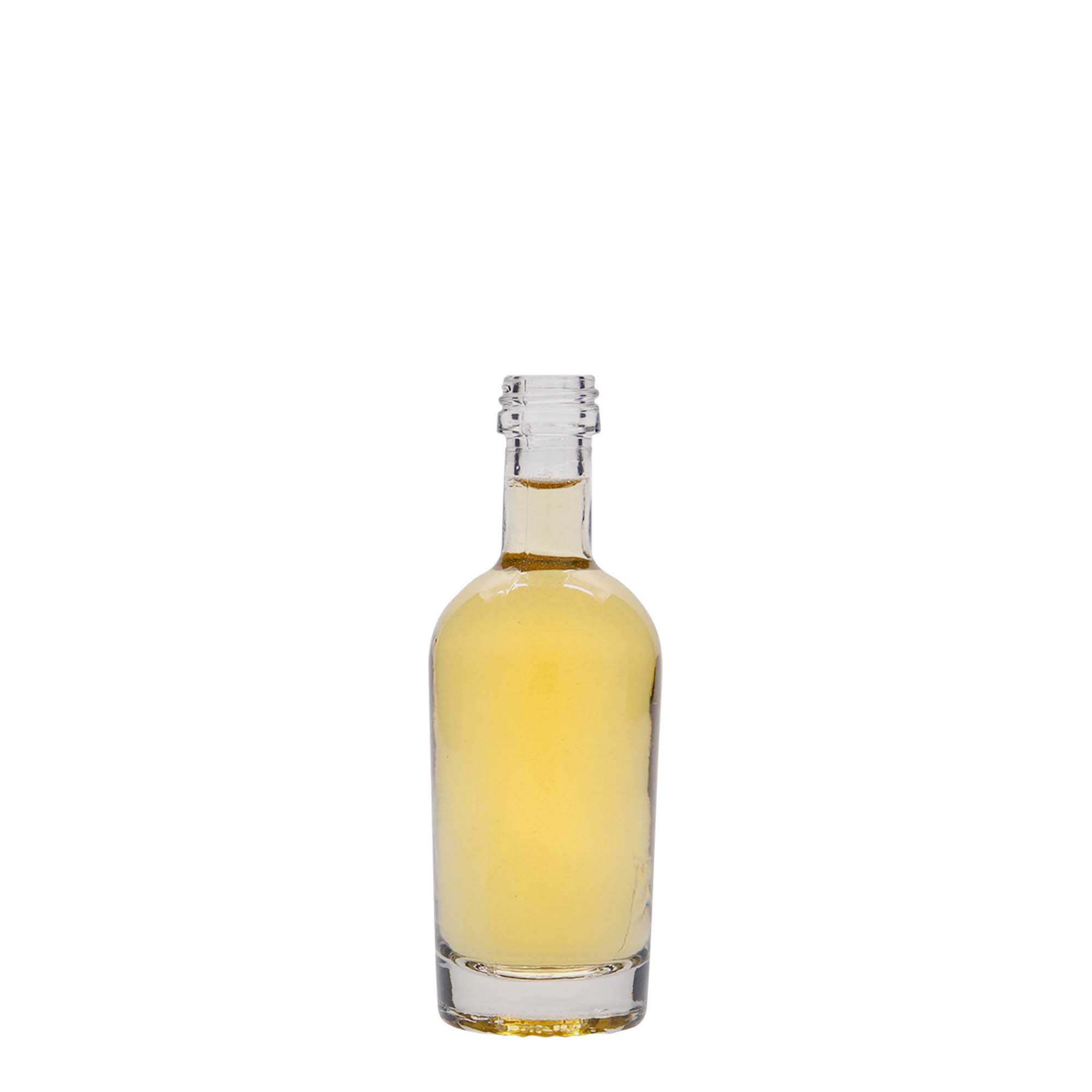 50 ml glasflaska 'Pepe', öppning: PP 18 50 ml glasflaska 'Pepe', öppning: PP 18
