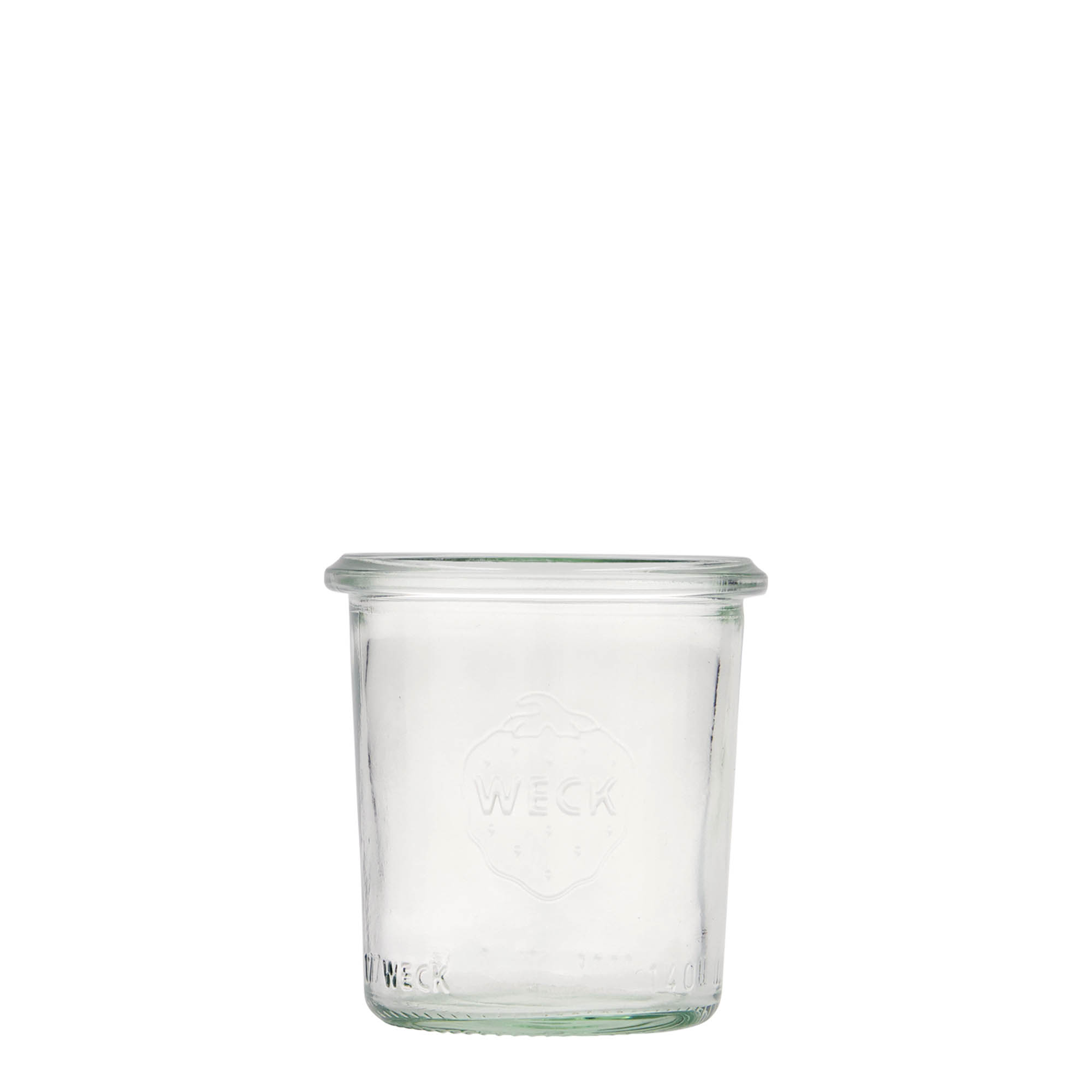 140 ml WECK-störtglas, mynning: rund kant