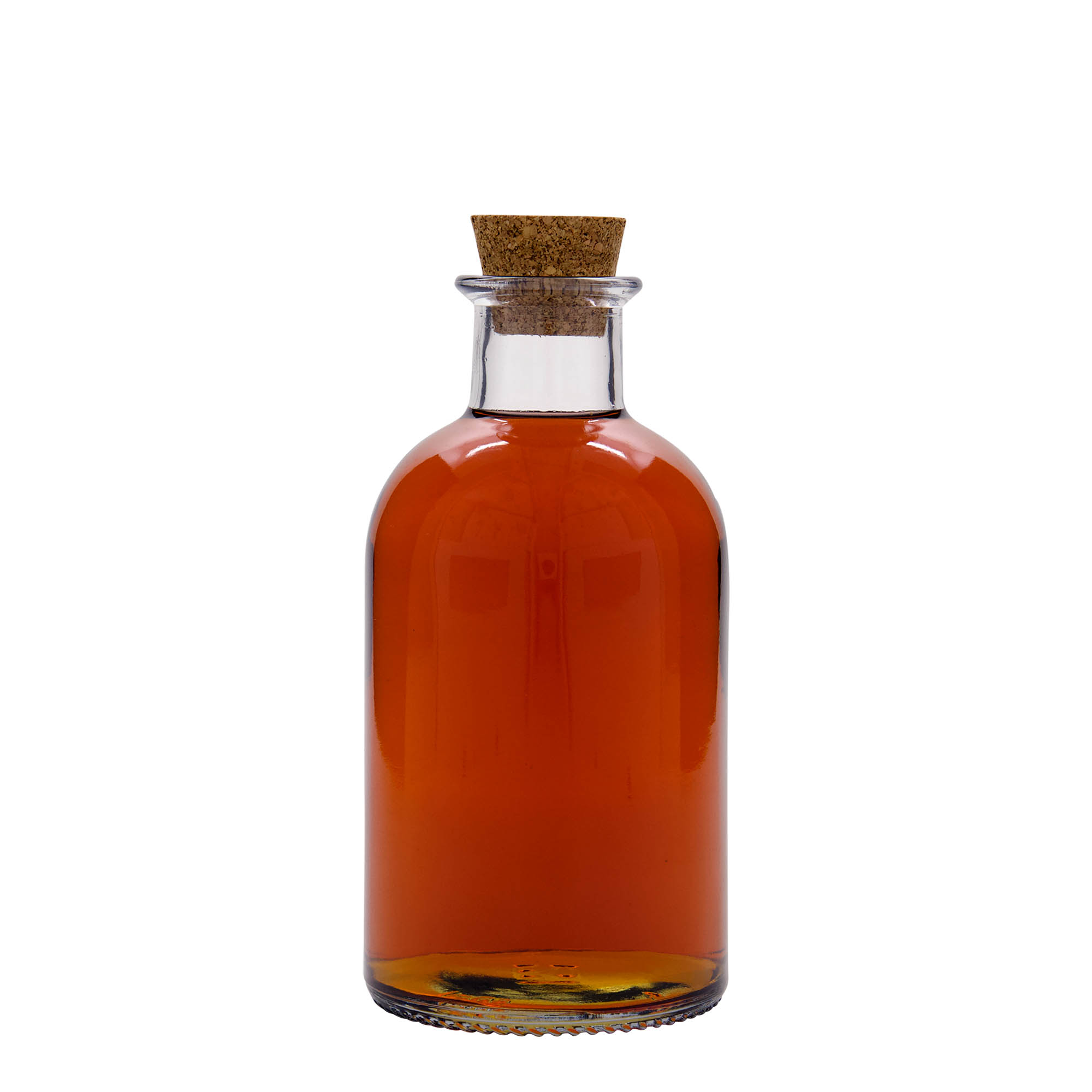 500 ml glasflaska apotekare 'Italia', öppning: kork