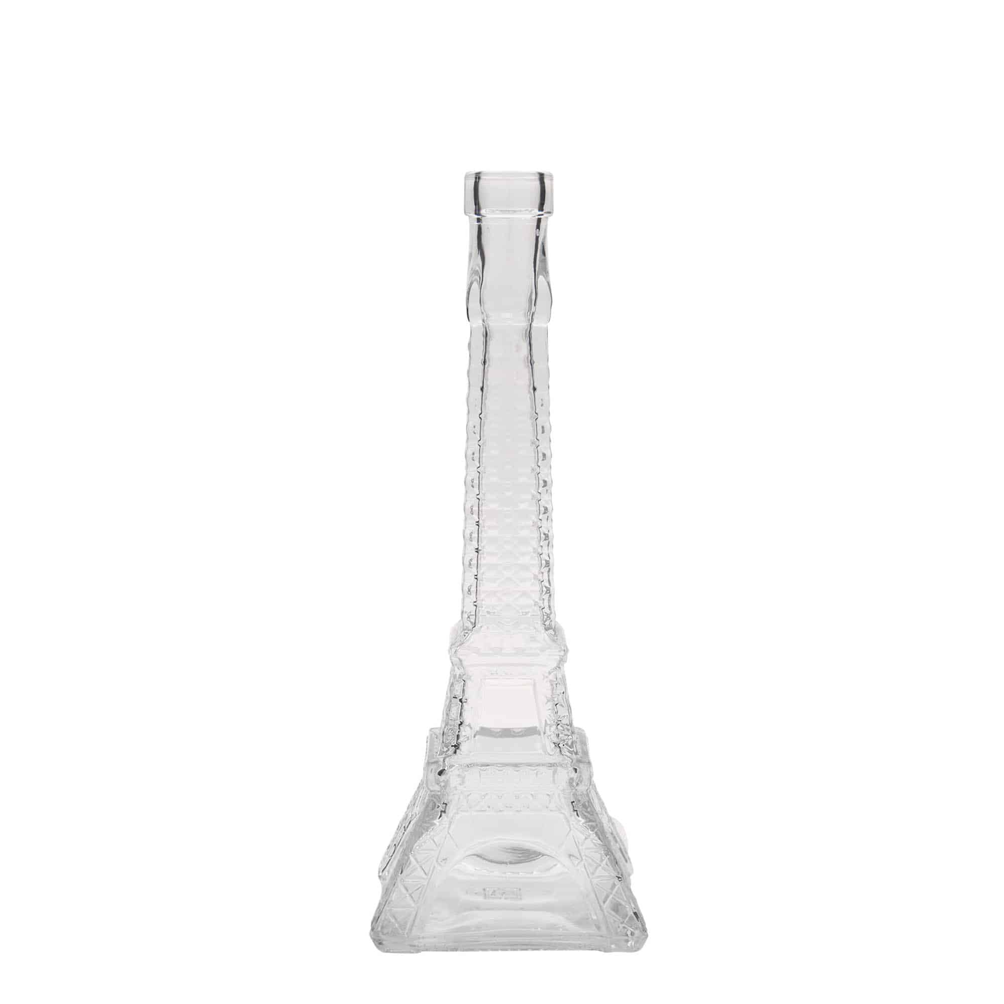 200 ml glasflaska 'Eiffeltornet', öppning: kork