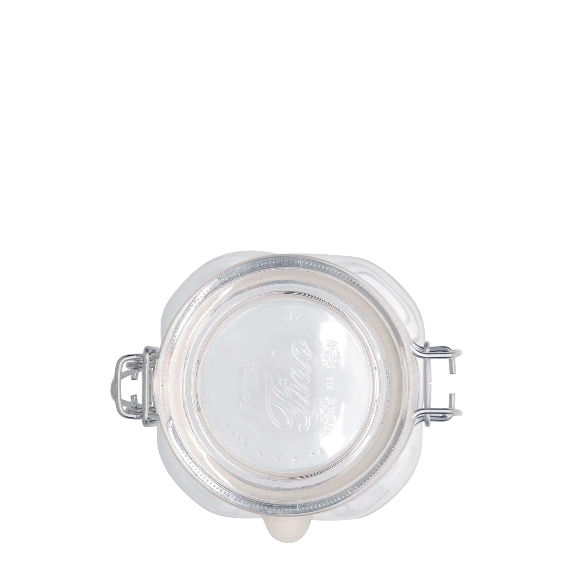 500 ml trådbygelglas 'Fido', fyrkantigt, mynning: trådbygelstängning 500 ml trådbygelglas 'Fido', fyrkantigt, mynning: trådbygelstängning