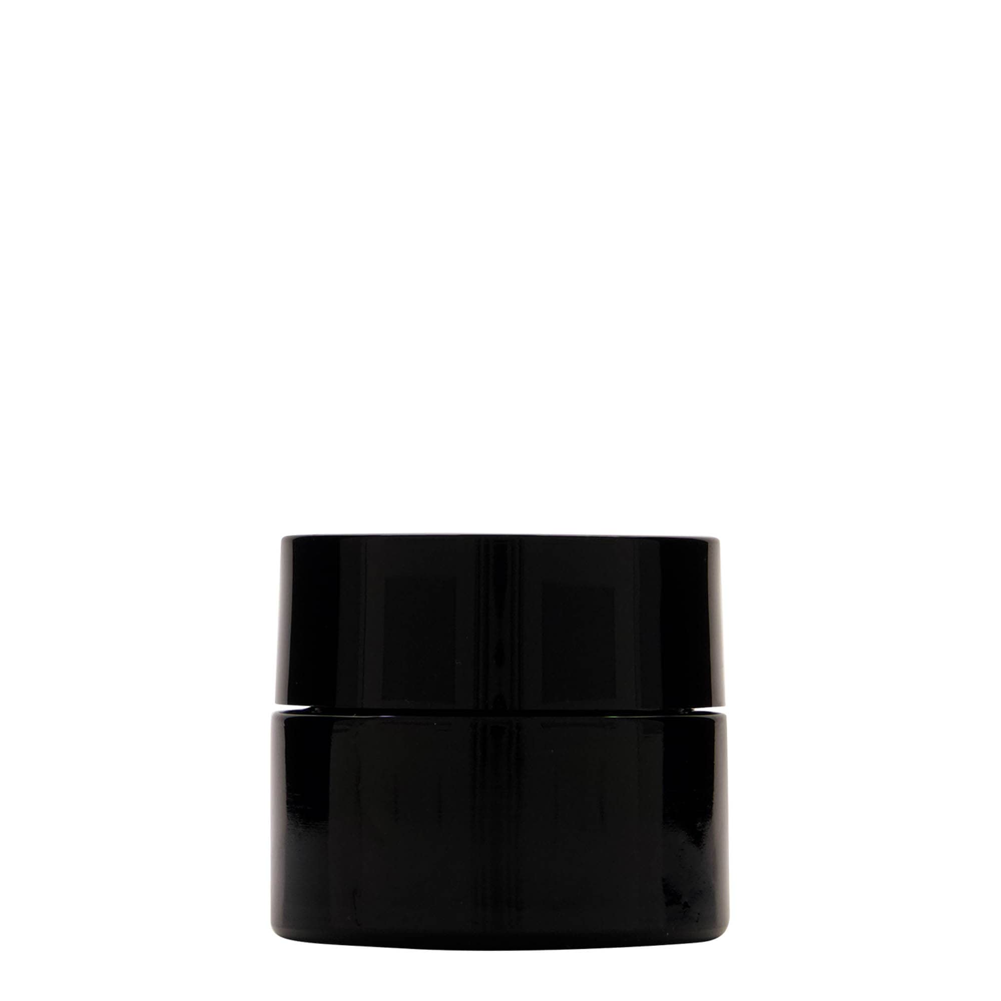 50 ml återvinningsburk 'Floria', glas, antikgrön, öppning: 58/400