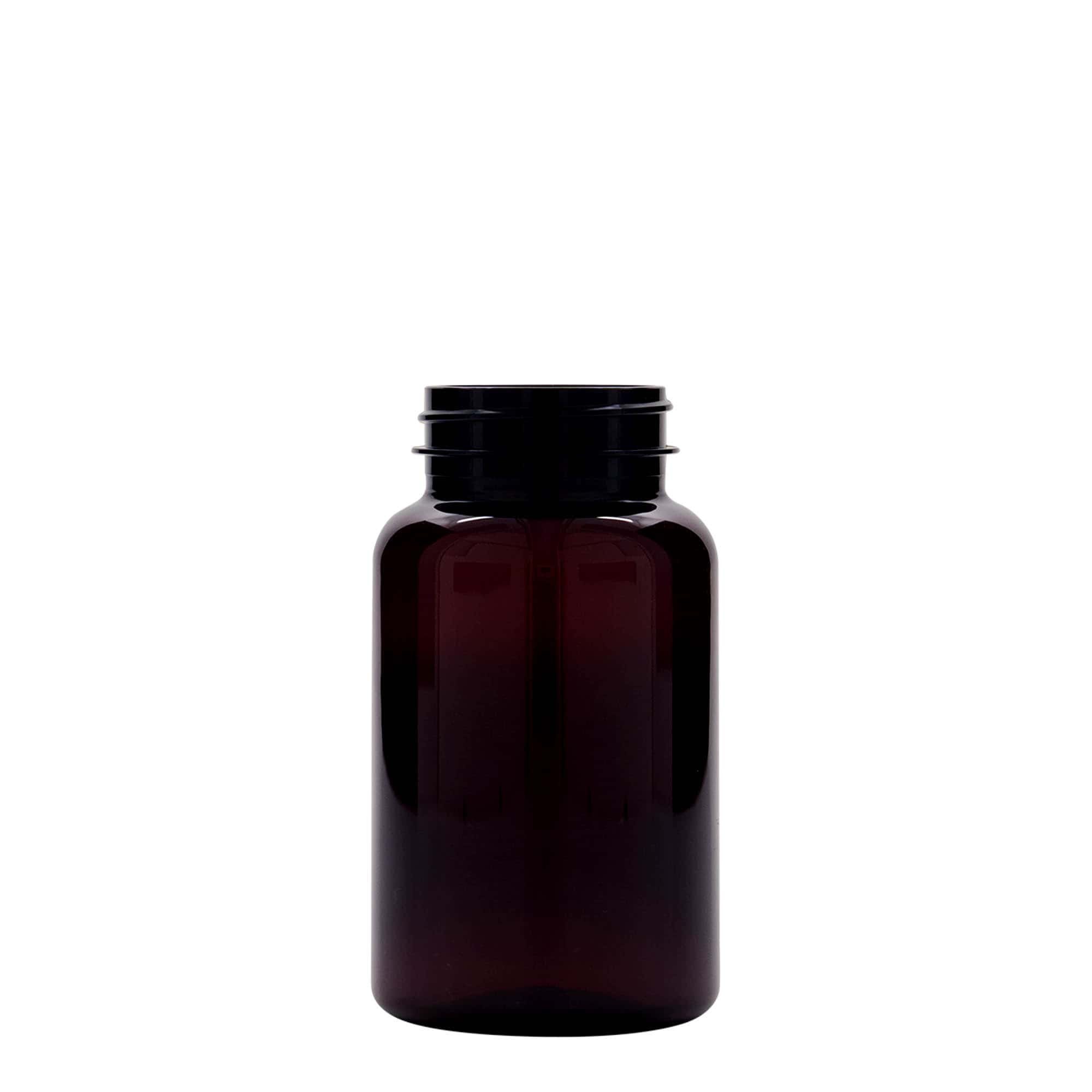 200 ml PET-packer, plast, brun, mynning: GPI 45/400 200 ml PET-packer, plast, brun, mynning: GPI 45/400