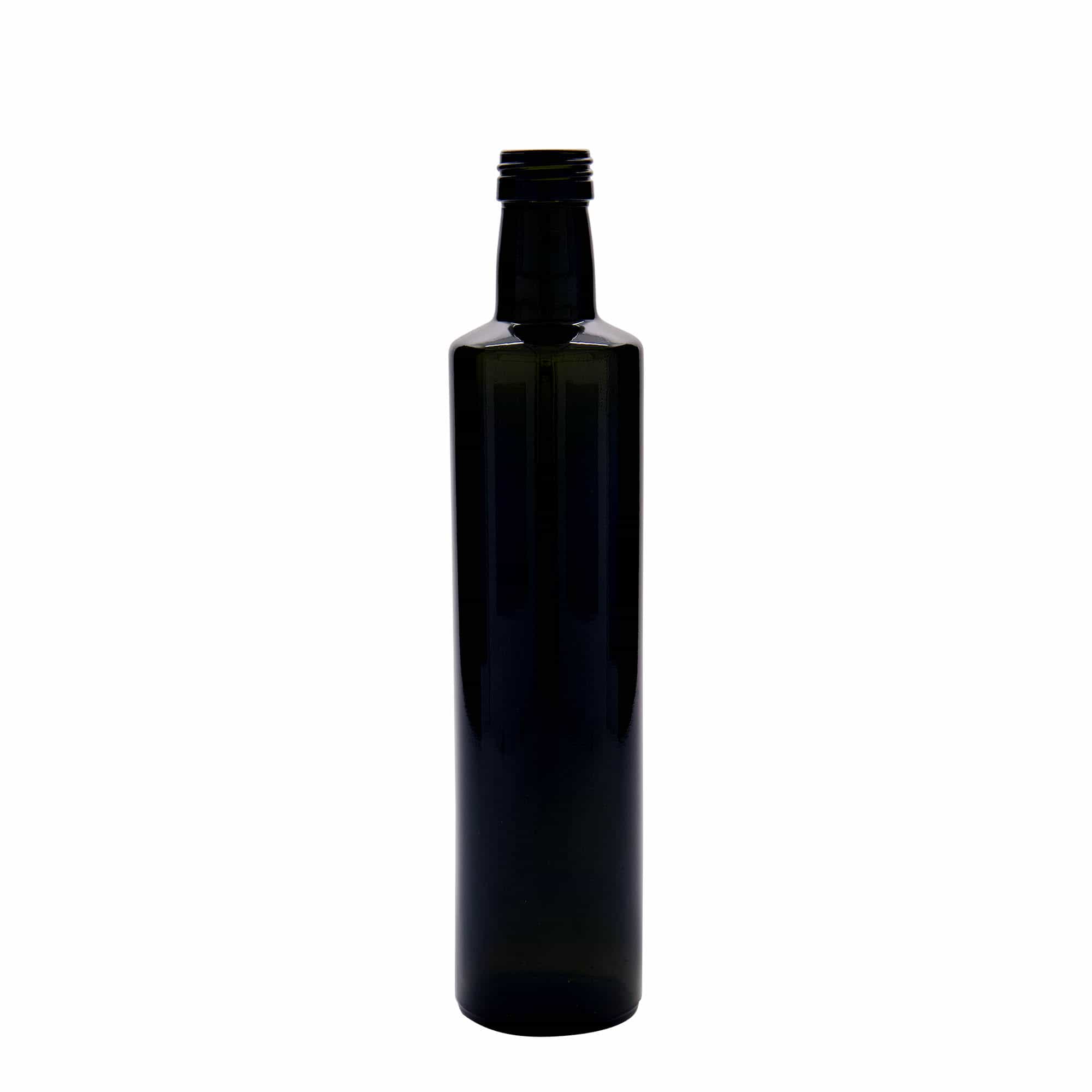 500 ml glasflaska 'Dorica', antikgrön, mynning: PP 31,5 500 ml glasflaska 'Dorica', antikgrön, mynning: PP 31,5