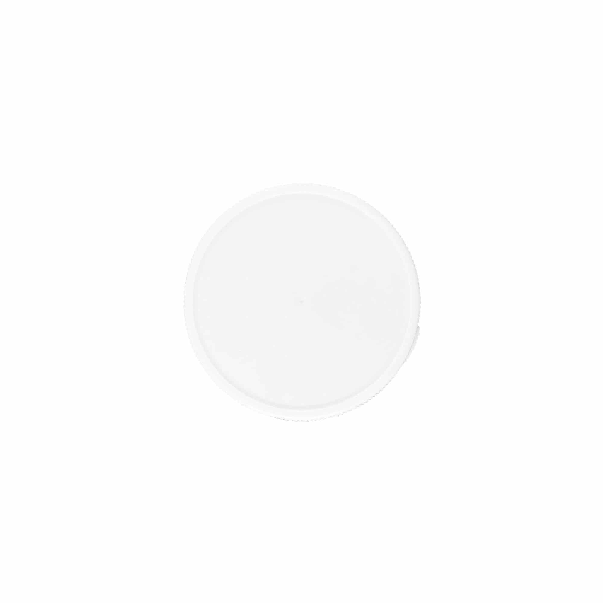 Skruvkapsel 'Securilock' 61,9 mm, PP-plast, vit