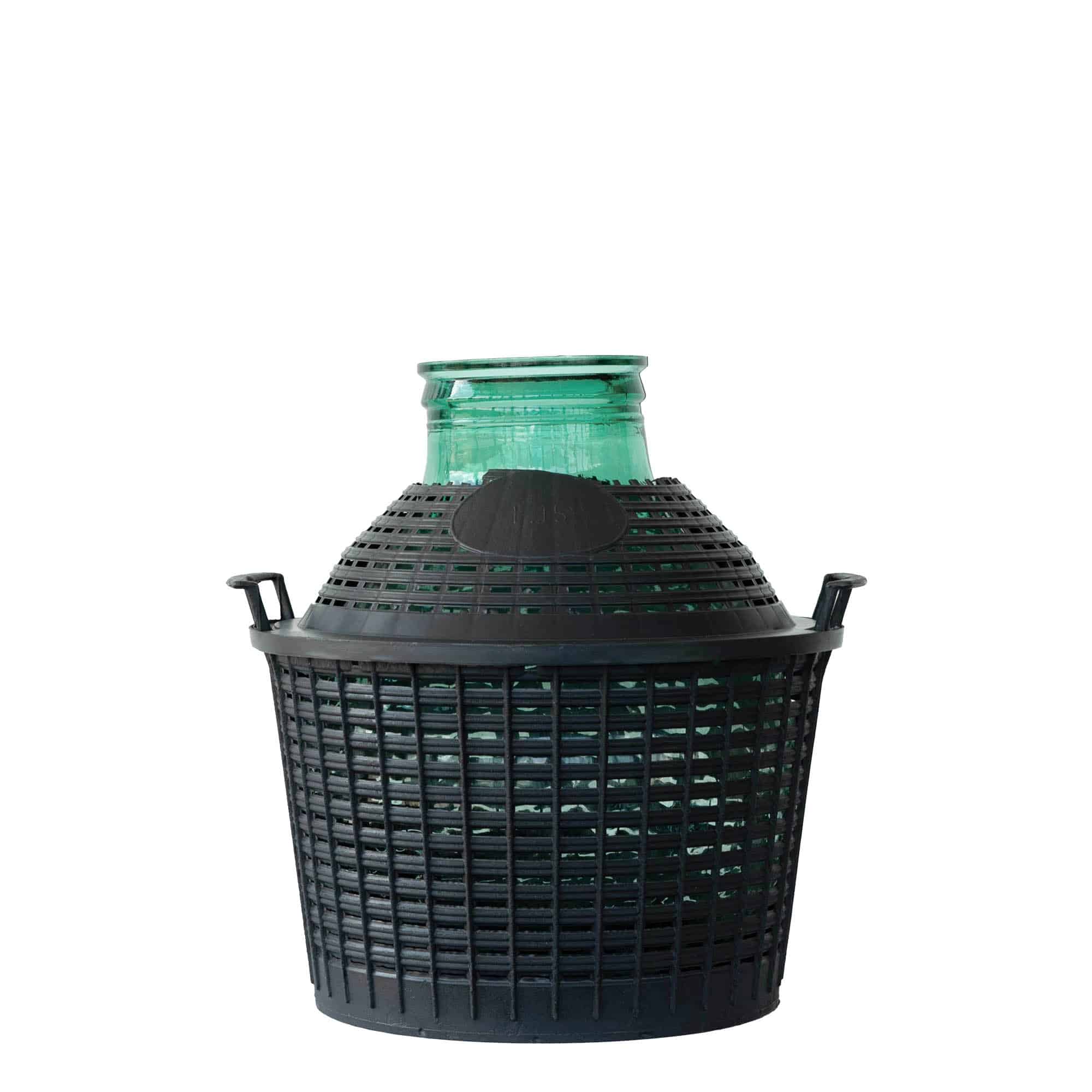 15 l ballongflaska bred hals, glas, mynning: snäpplock 15 l ballongflaska bred hals, glas, mynning: snäpplock