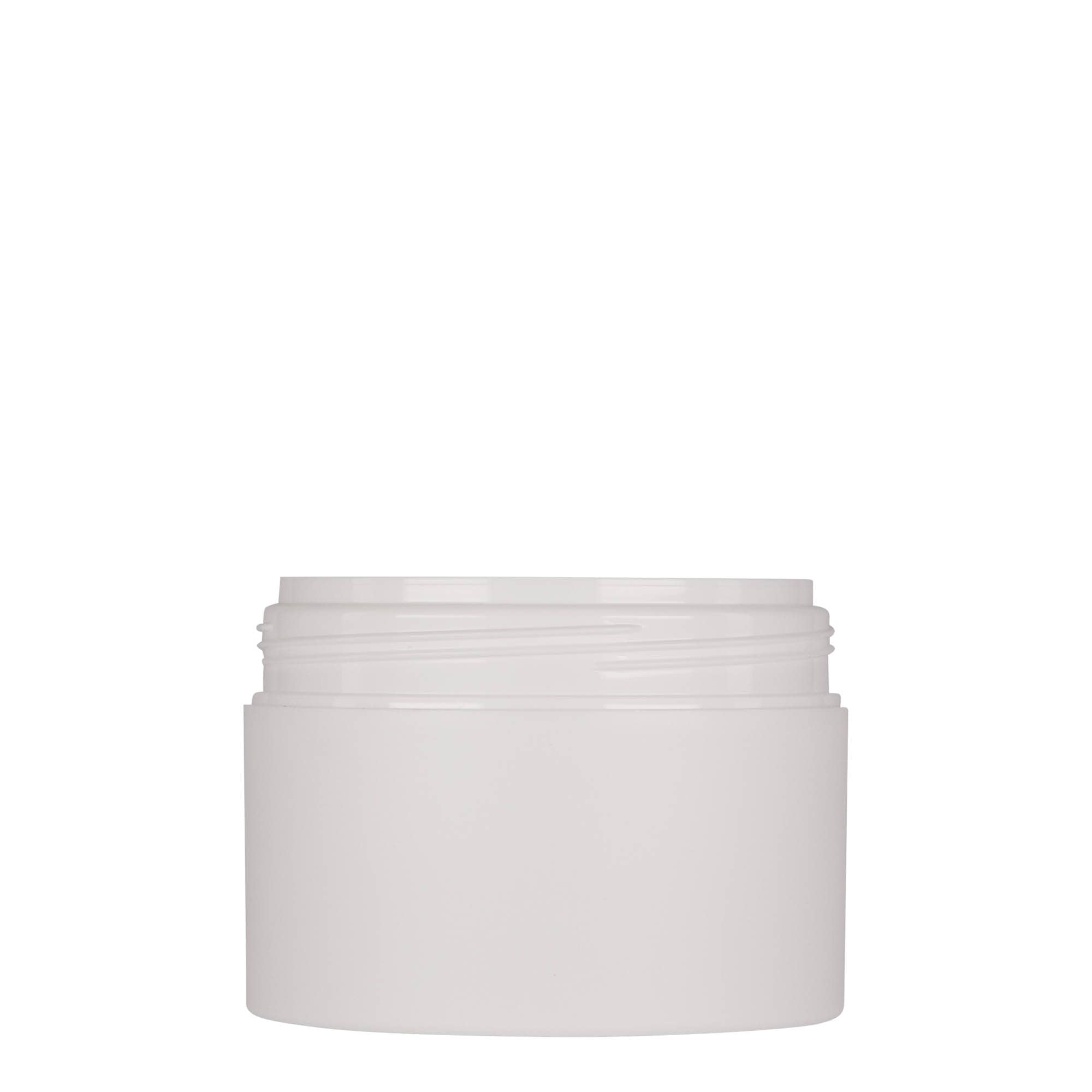 200 ml plastburk 'Antonella', PP, vit, öppning: skruvlock