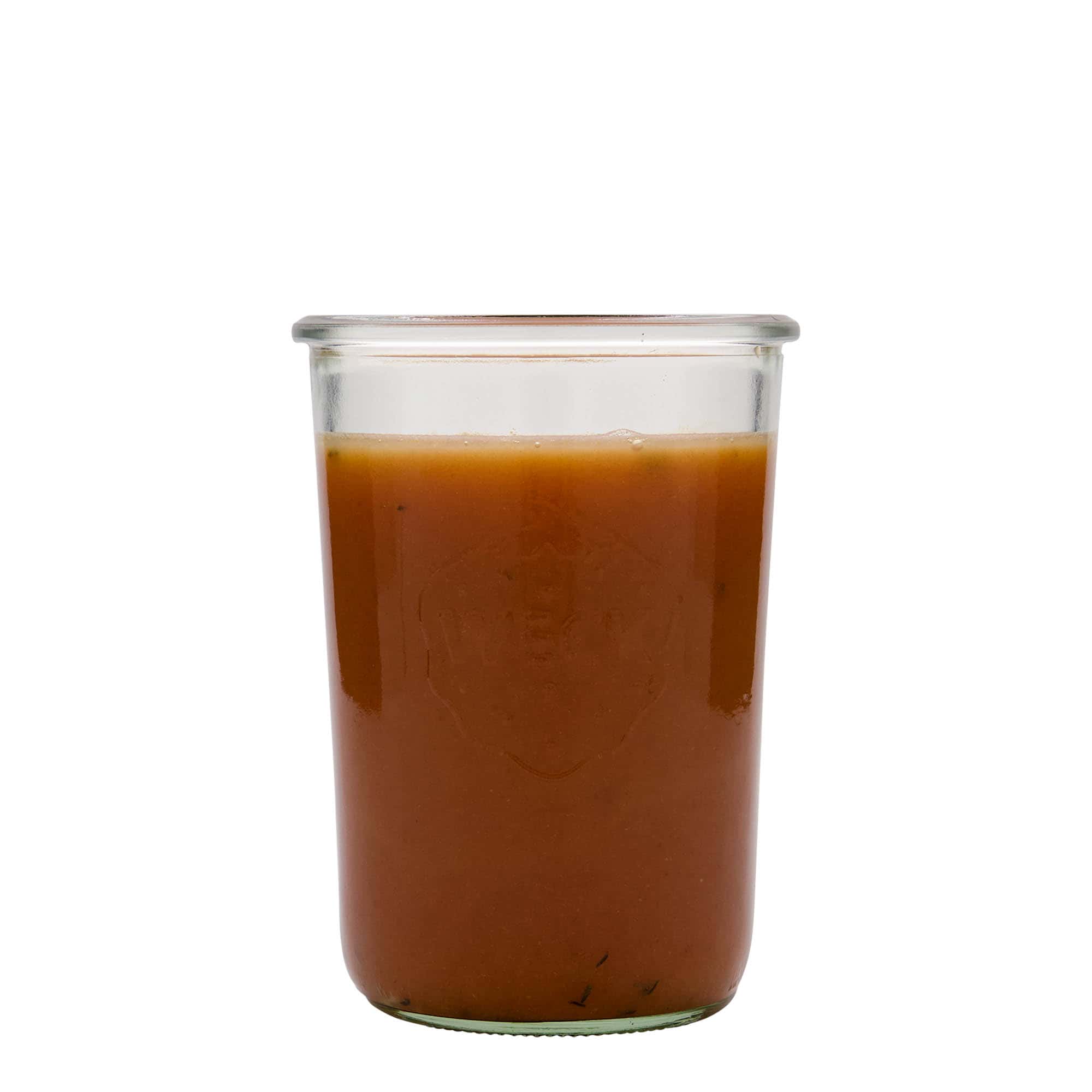 850 ml WECK cylindrisk burk, mynning: rund kant