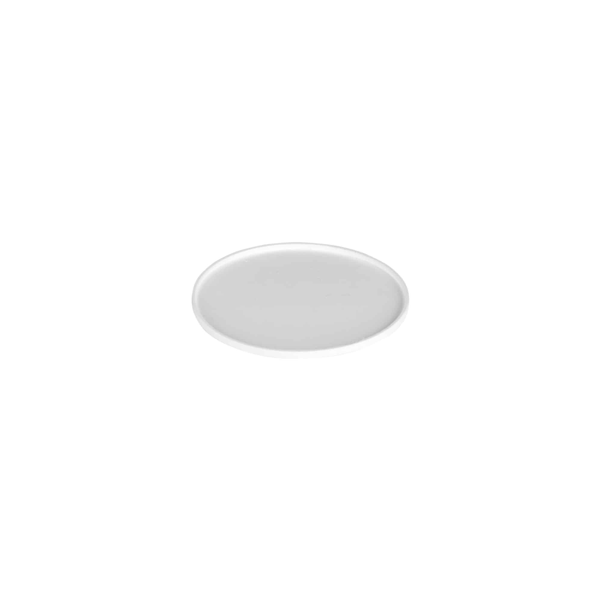 Skyddsskiva för 100 ml 'Bianca', PP-plast, vit
