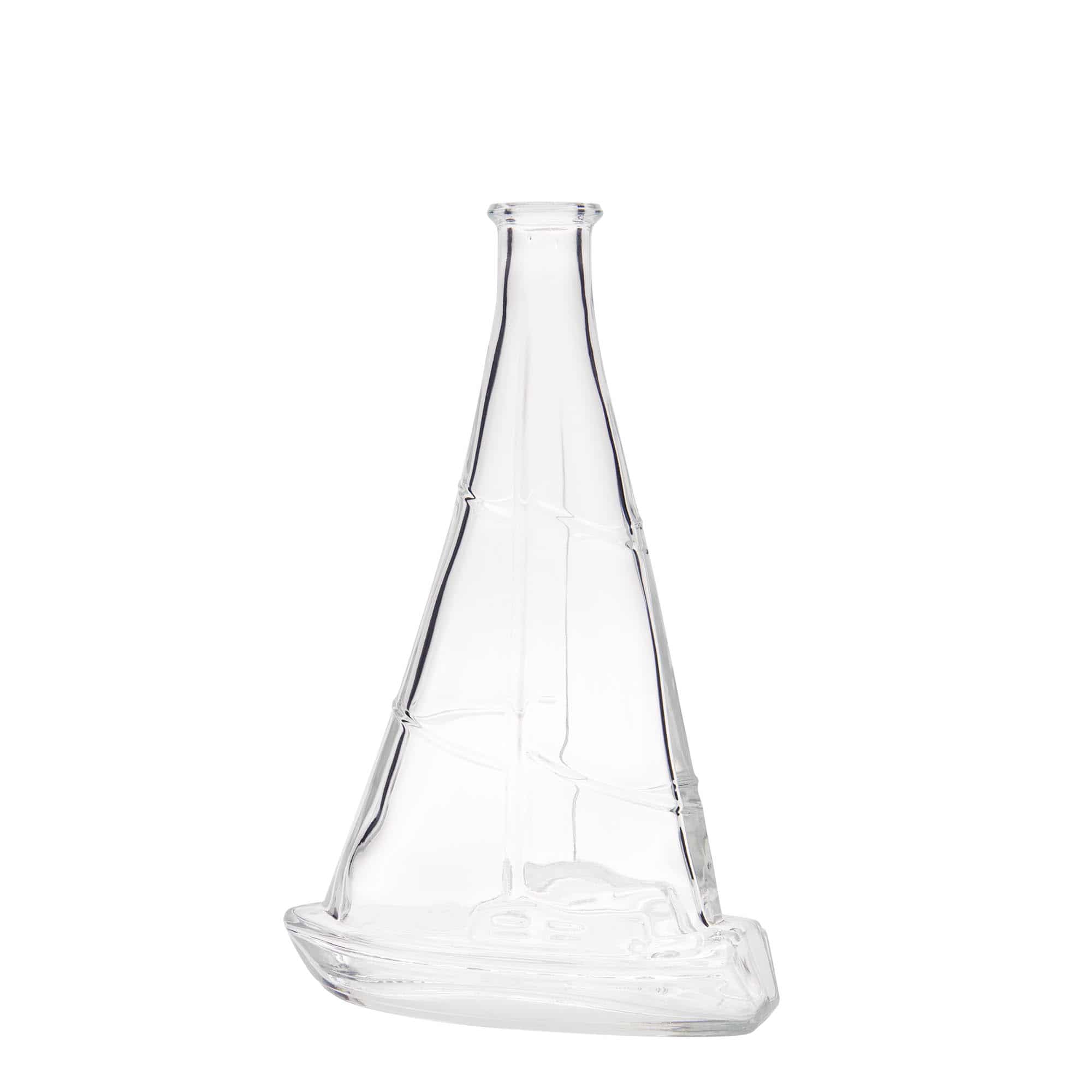 350 ml glasflaska 'Segelbåt', mynning: kork