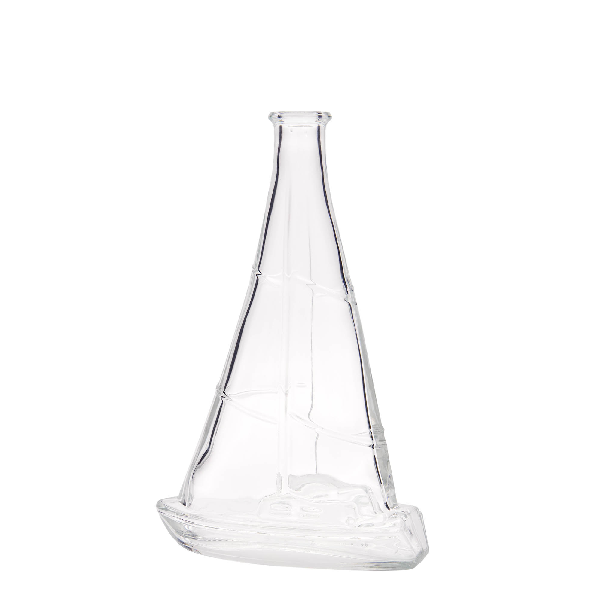 350 ml glasflaska 'Segelbåt', mynning: kork