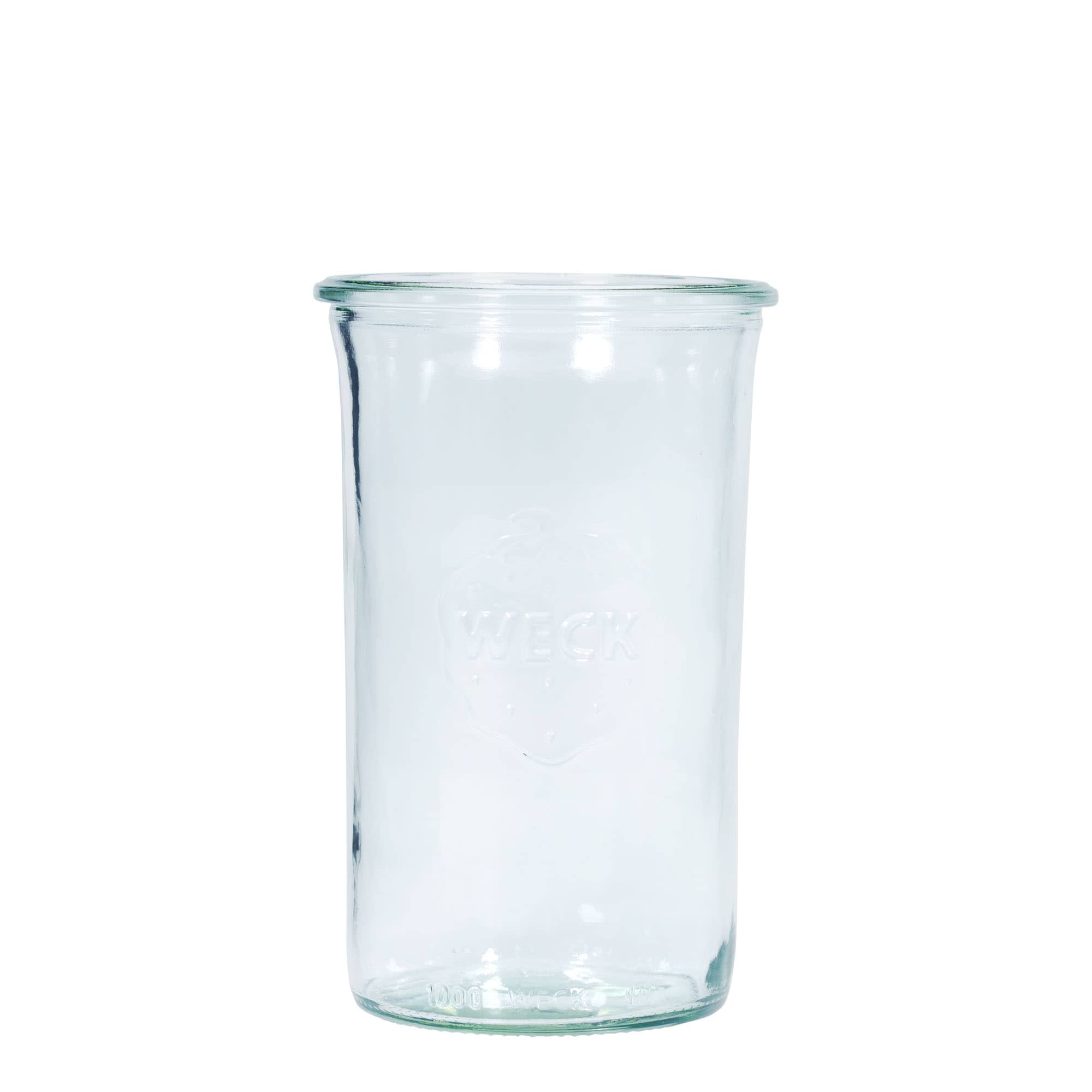 1 000 ml WECK cylindrisk burk, mynning: rund kant