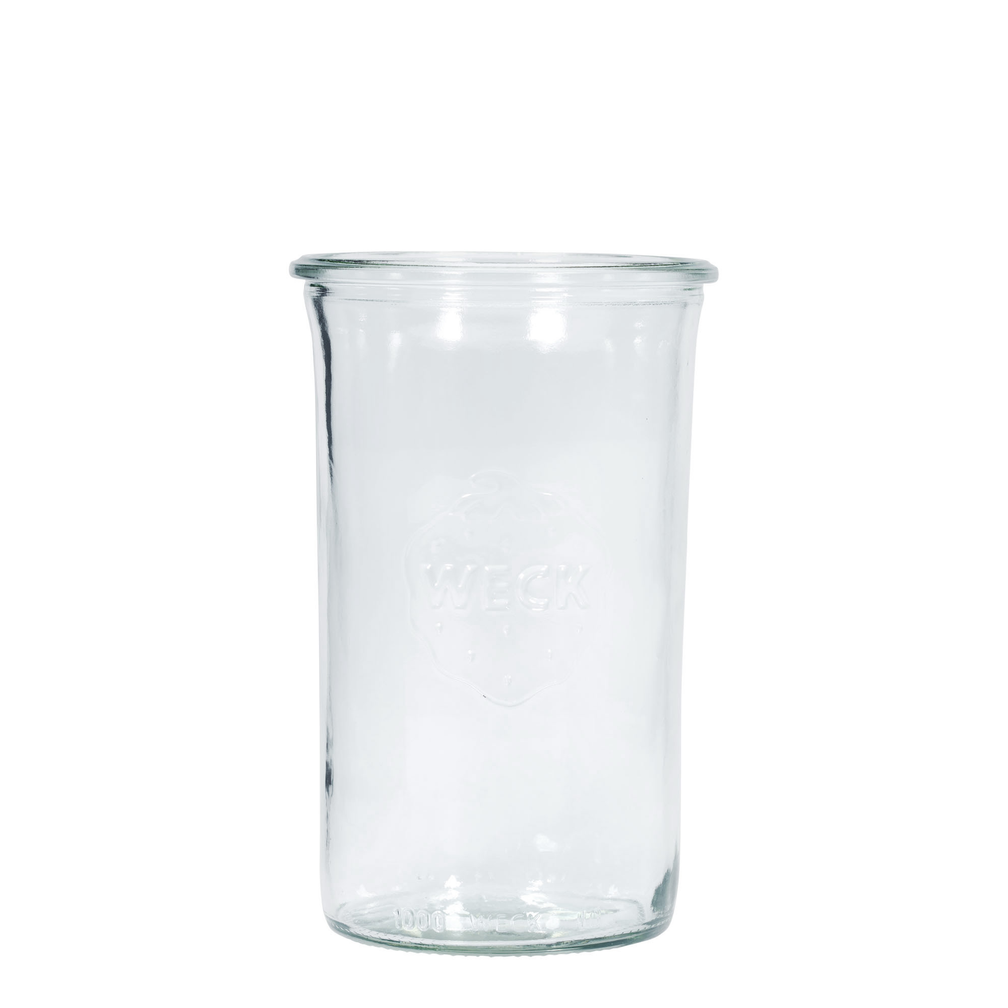 1 000 ml WECK cylindrisk burk, mynning: rund kant